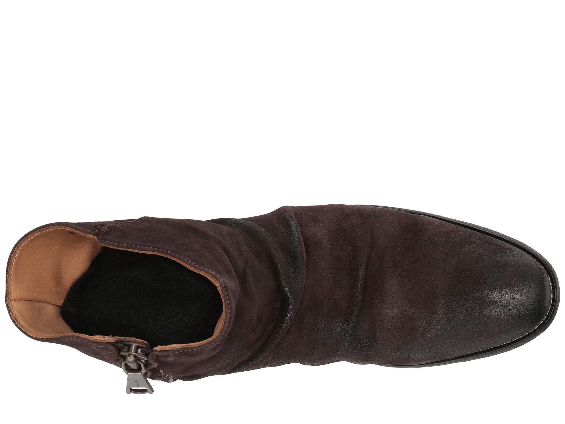 John Varvatos Leather Morrison Sharpei Boot in Brown for Men - Lyst