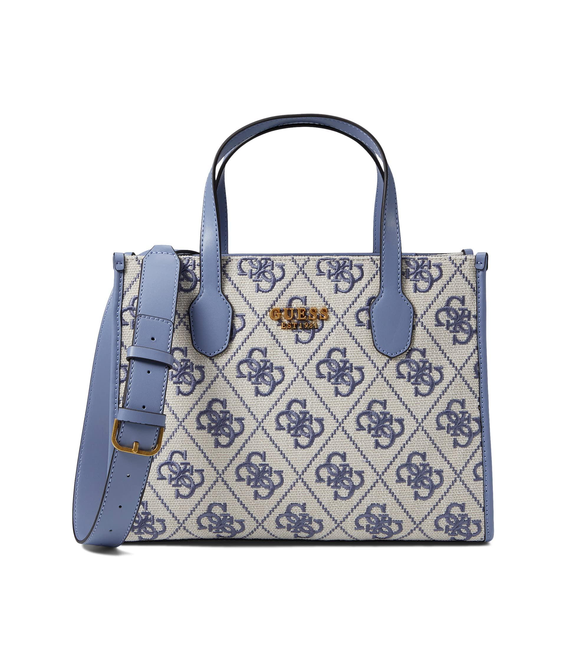Guess Silvana 2 Compartment Tote in Blue | Lyst