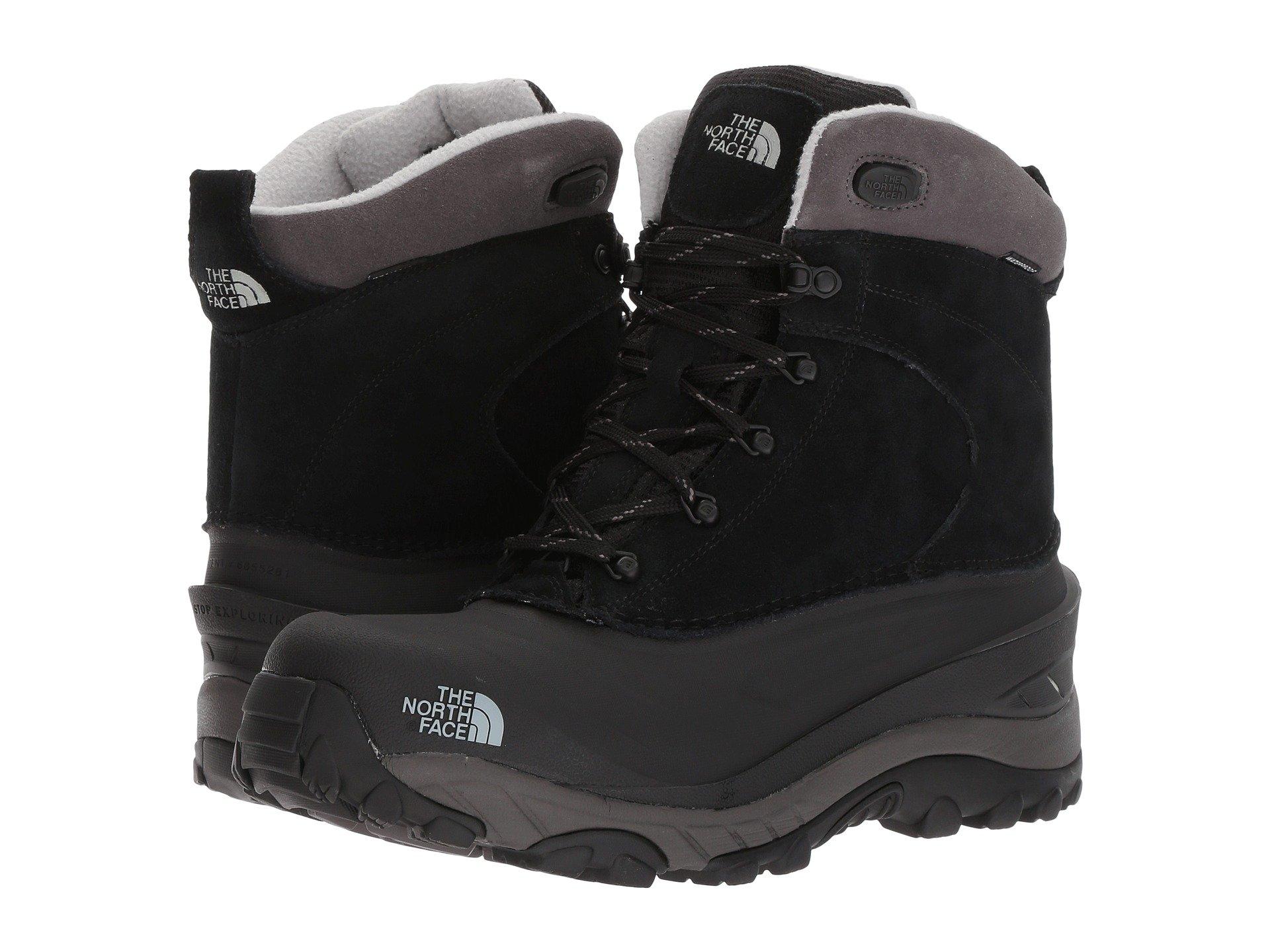 the north face men's chilkat iii high rise hiking boots