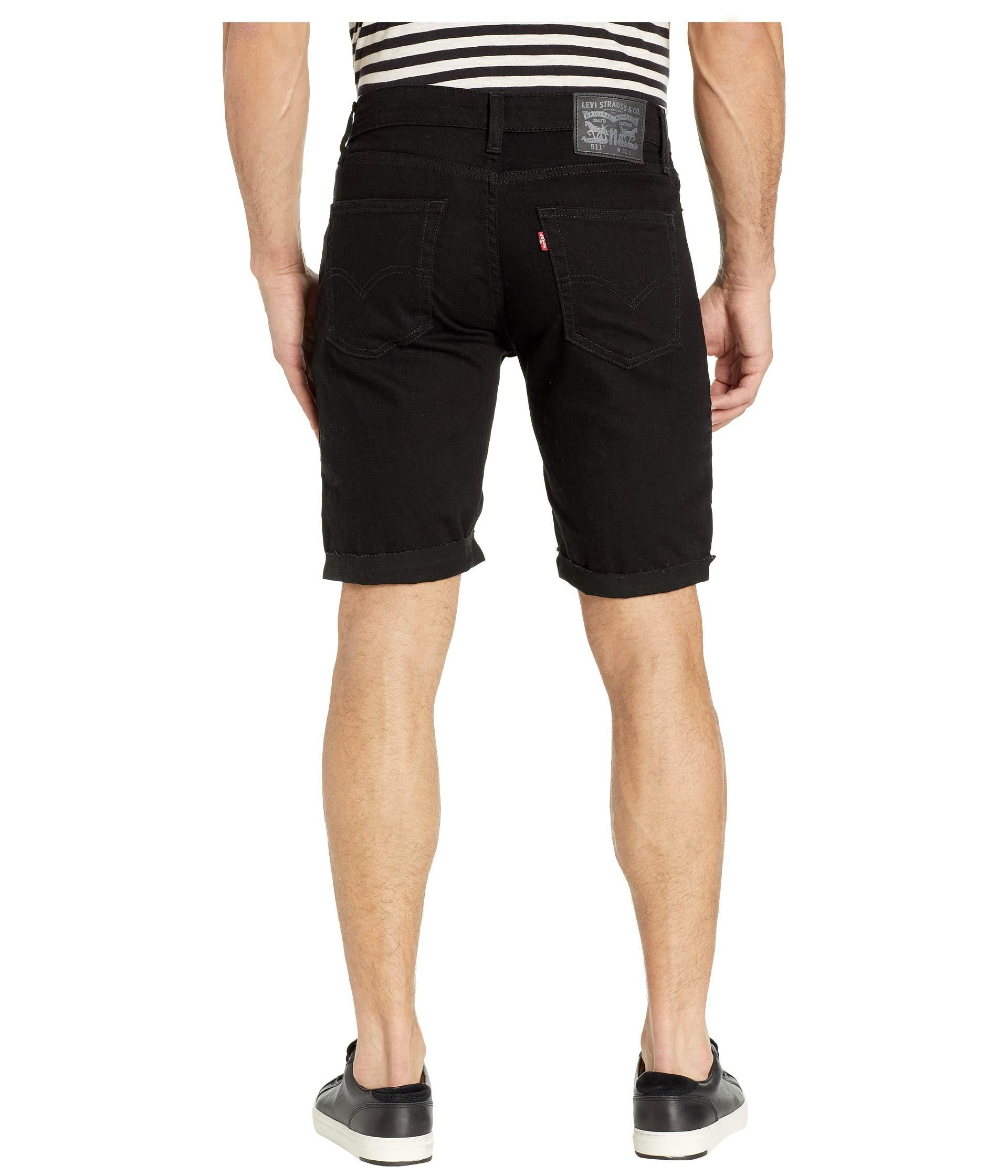 levi jogger shorts