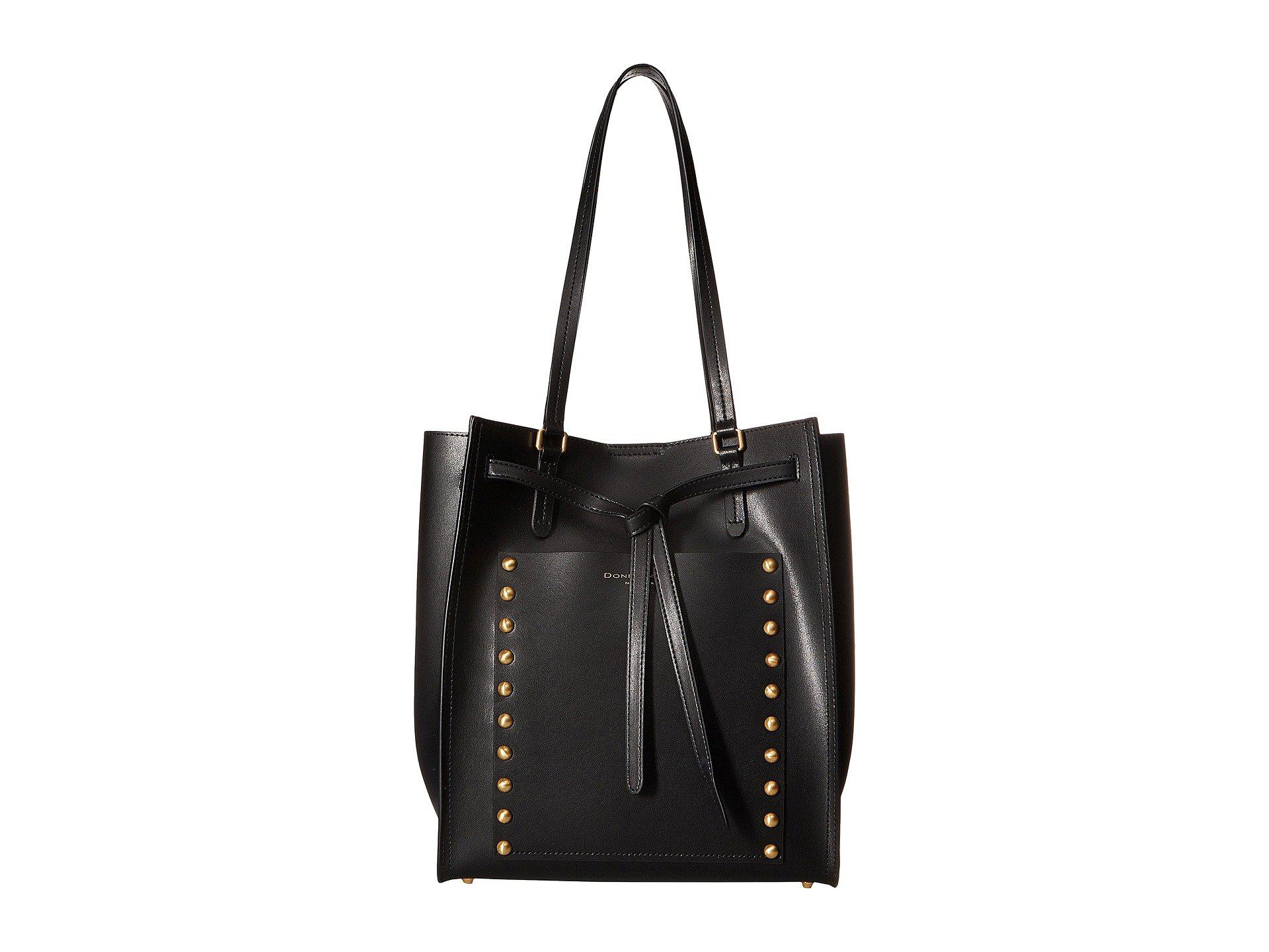 donna karan black tote