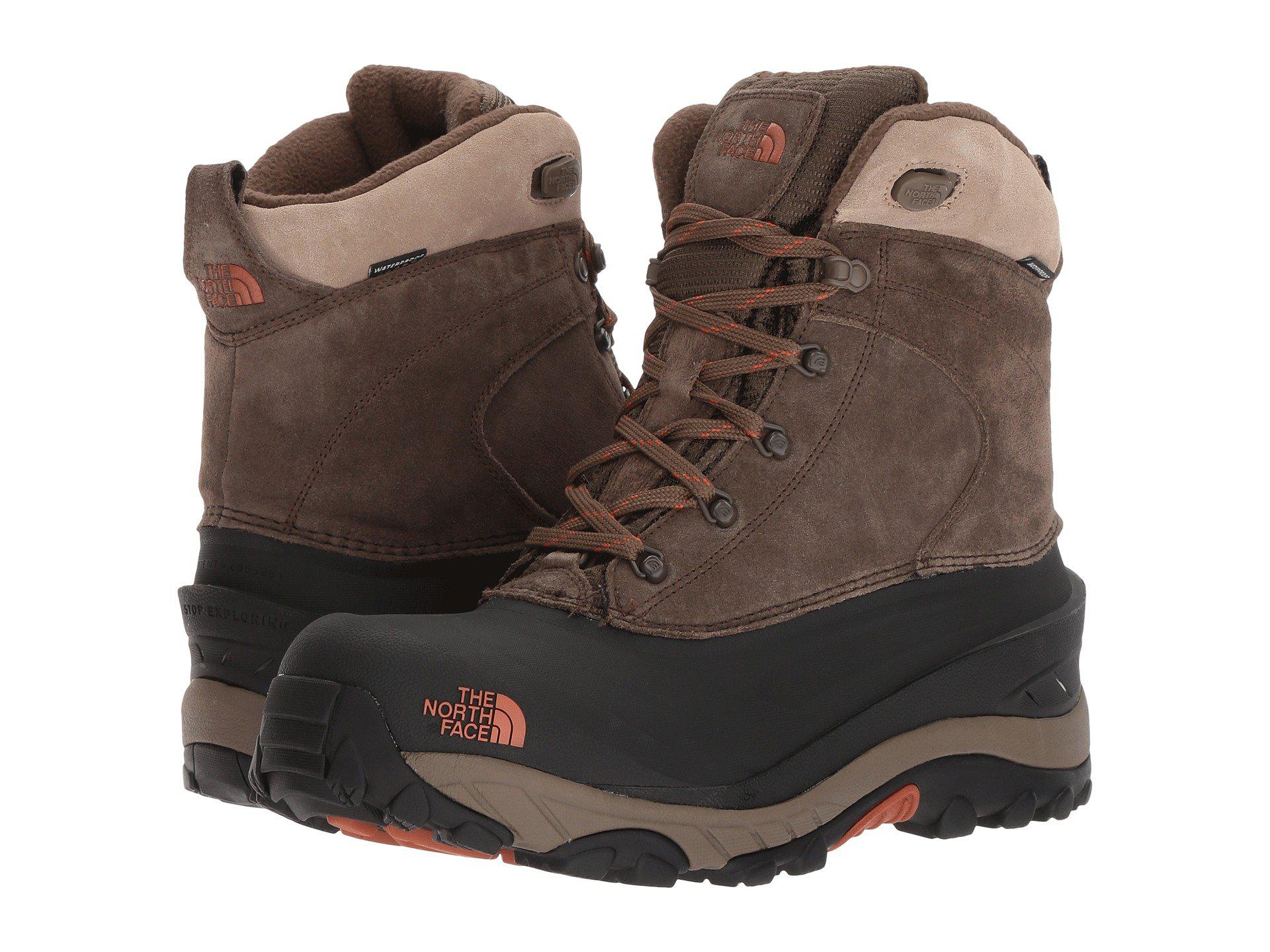 The North Face Chilkat Iii 200g Waterproof Winter Boots in Brown for ...