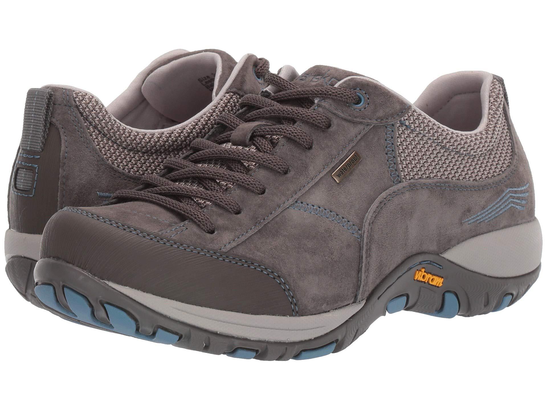 dansko paisley suede