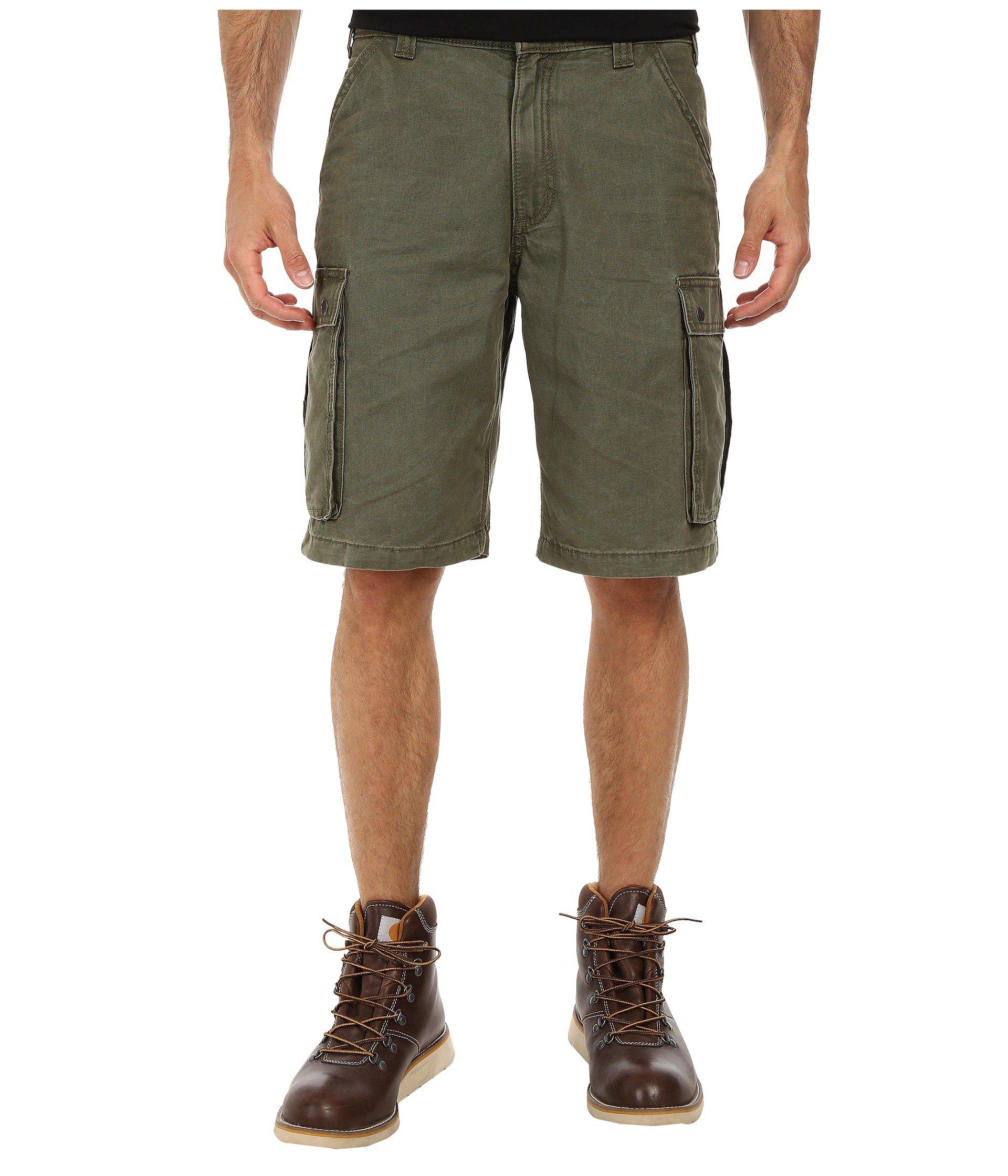 carhartt men's cargo shorts