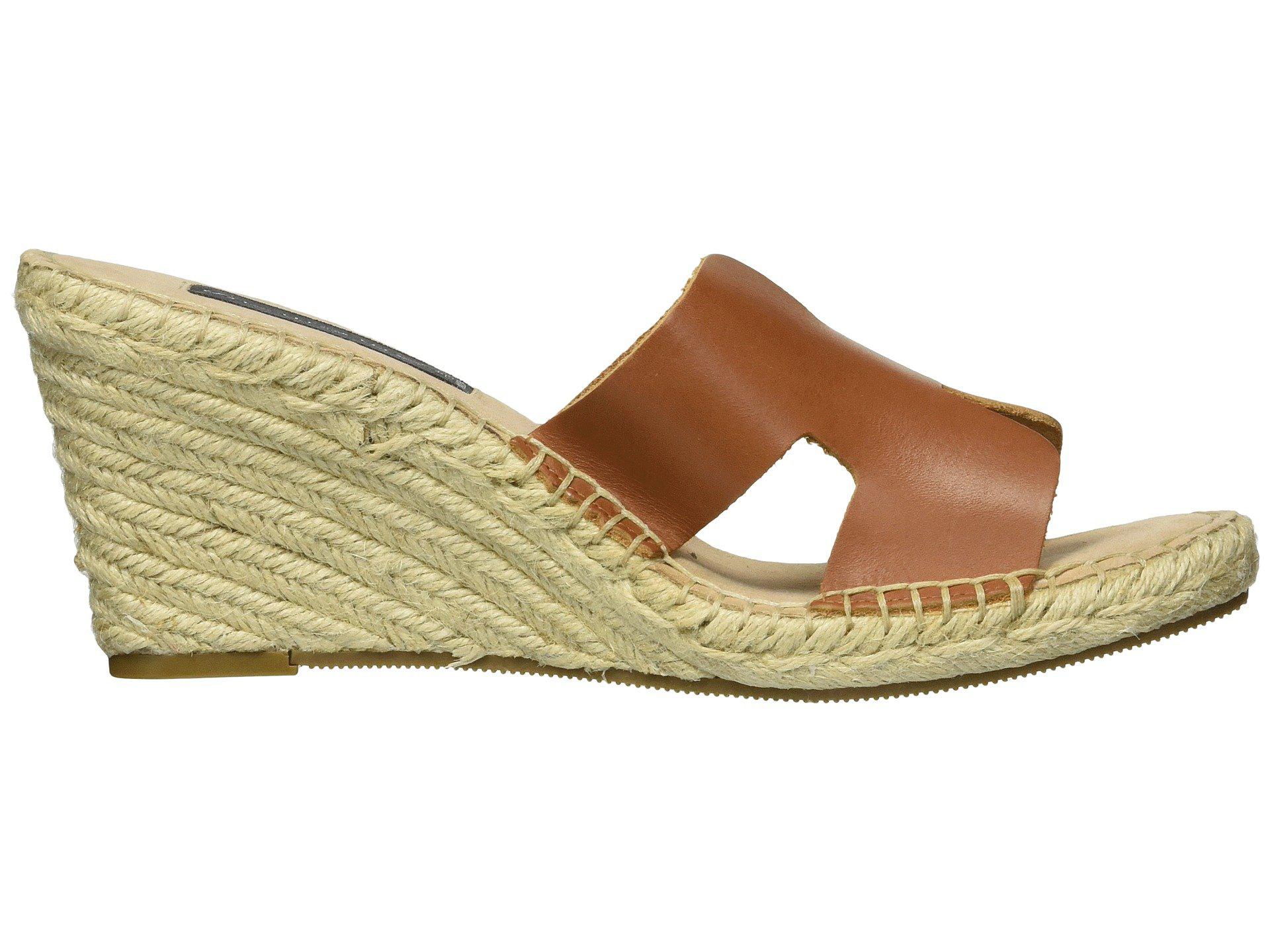 steve madden eryk wedge cognac