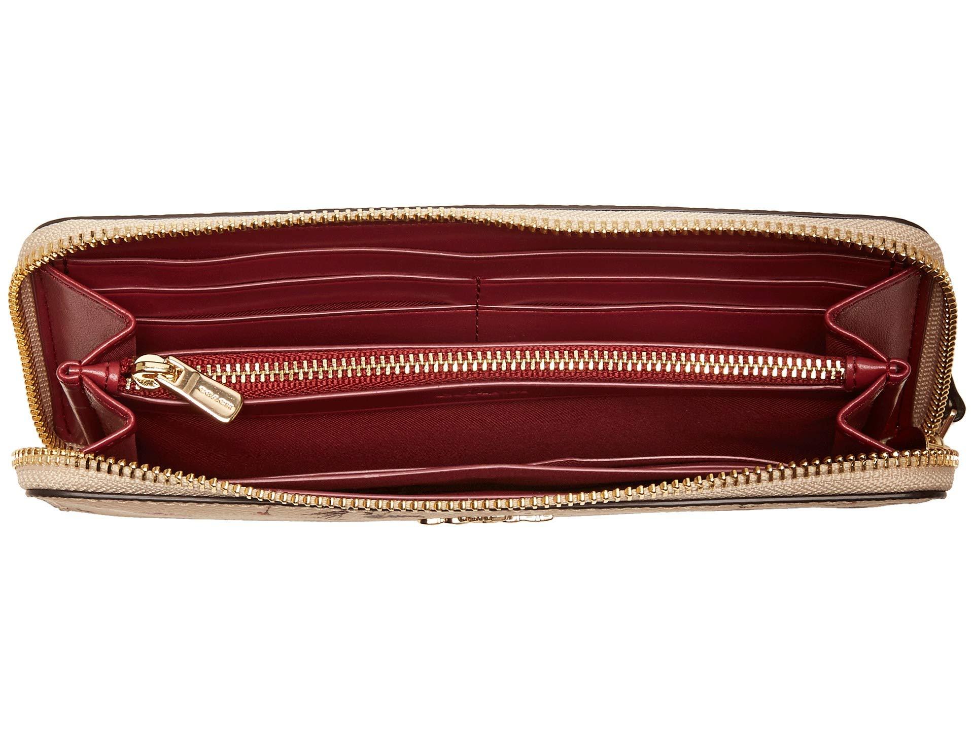 coach beechwood wallet