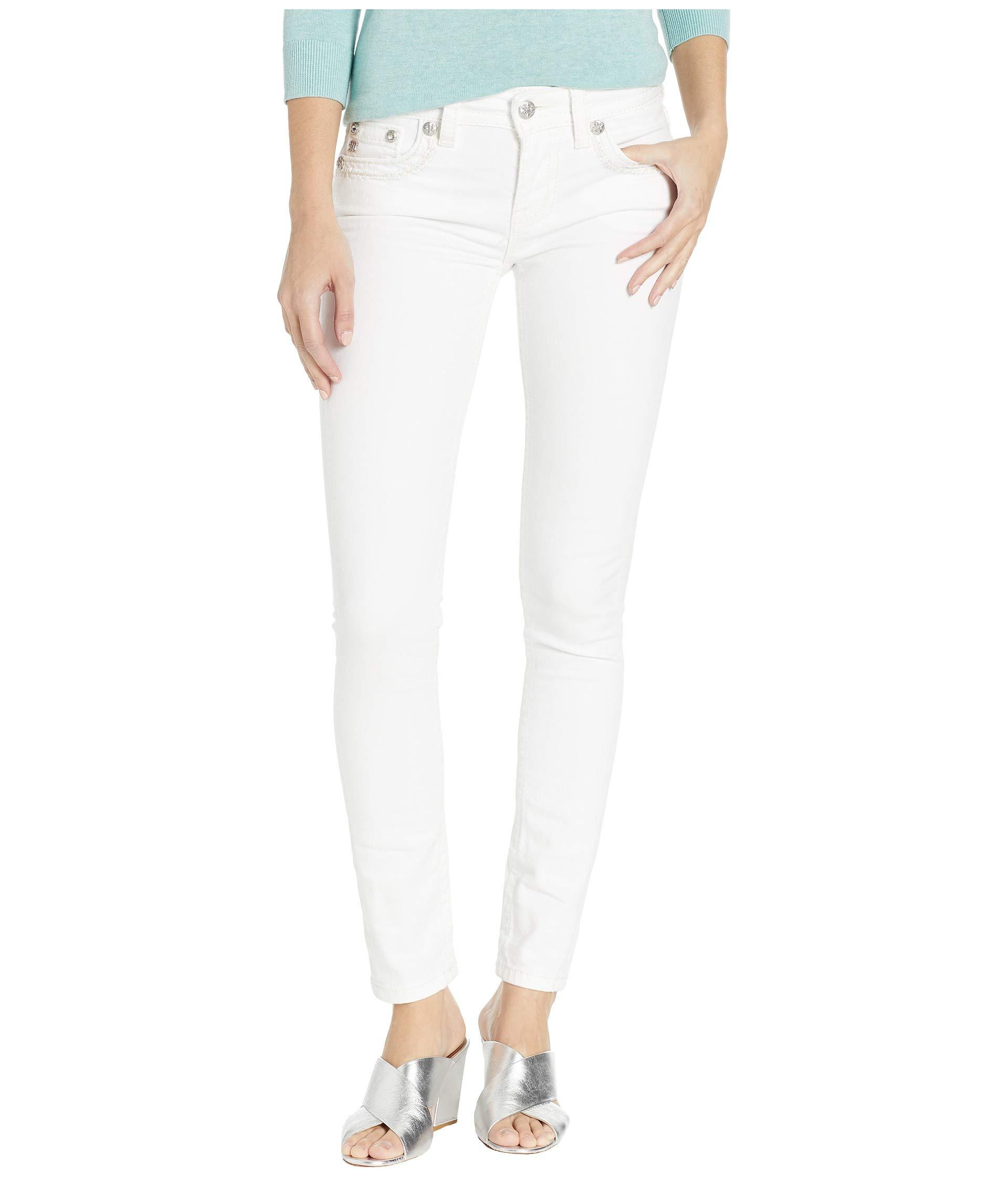 miss me white skinny jeans