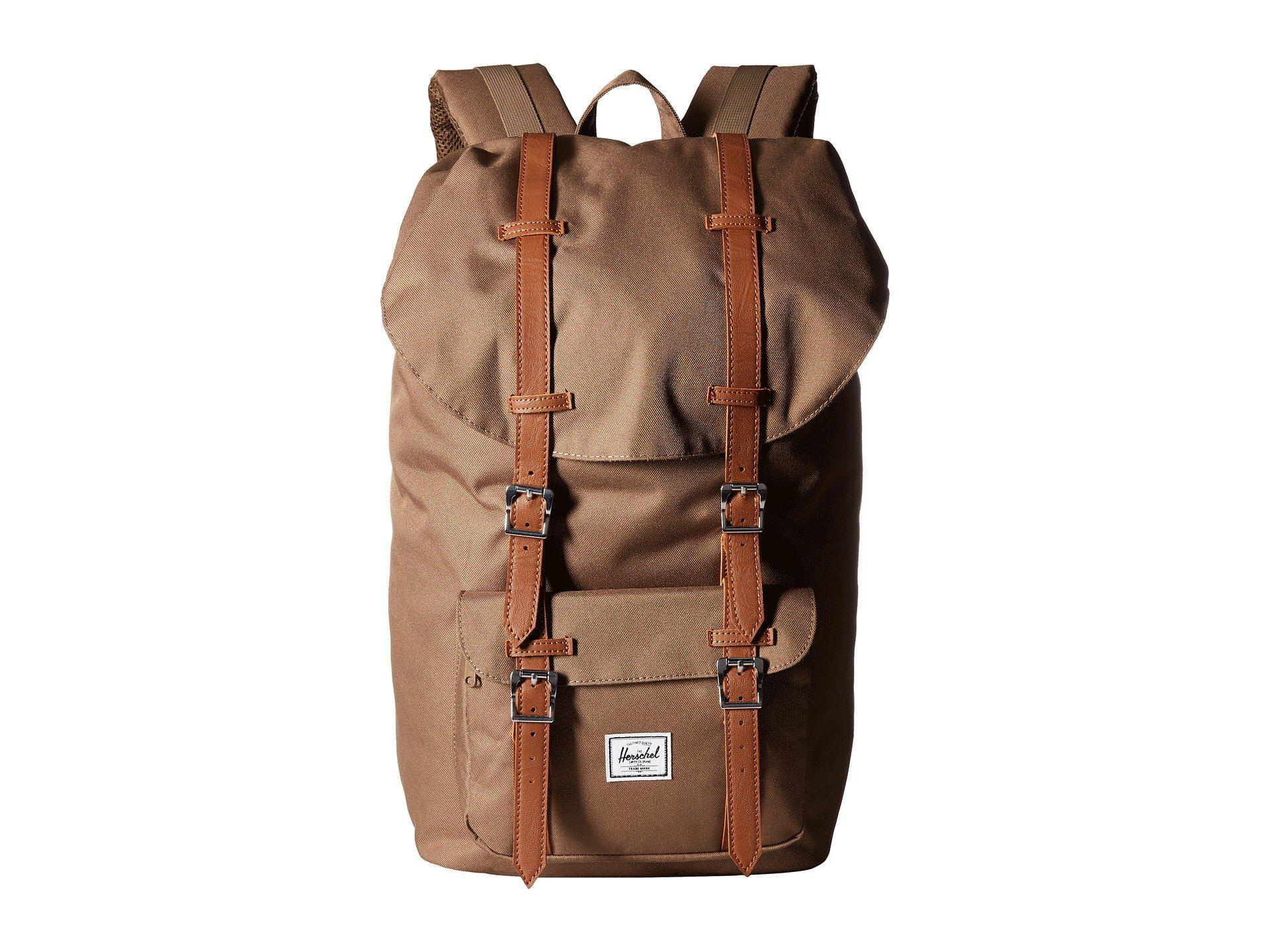 herschel little america cub tan