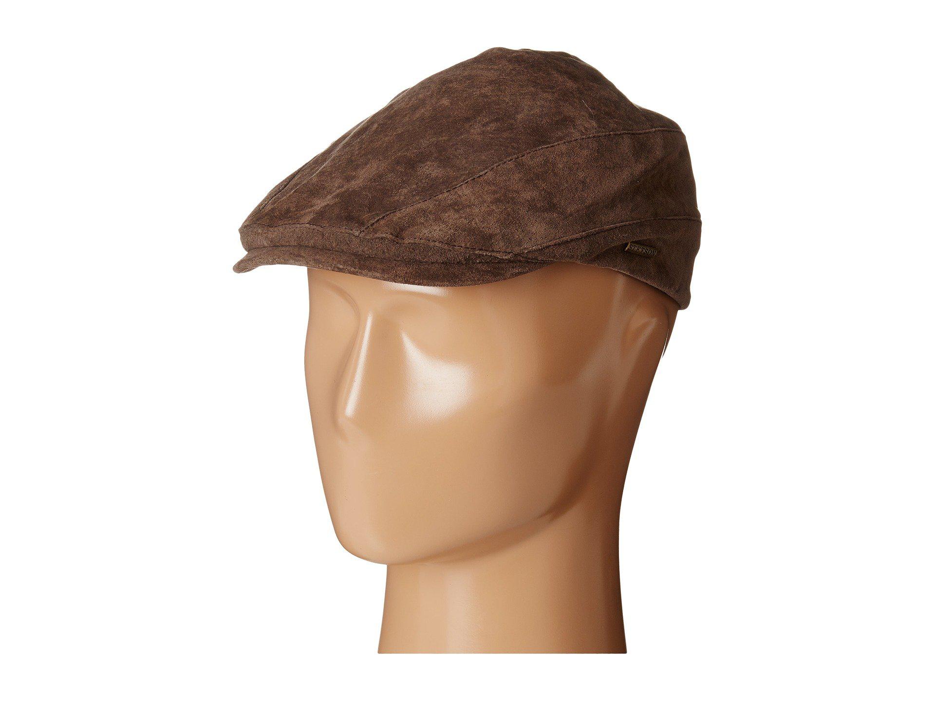 stetson suede ivy cap