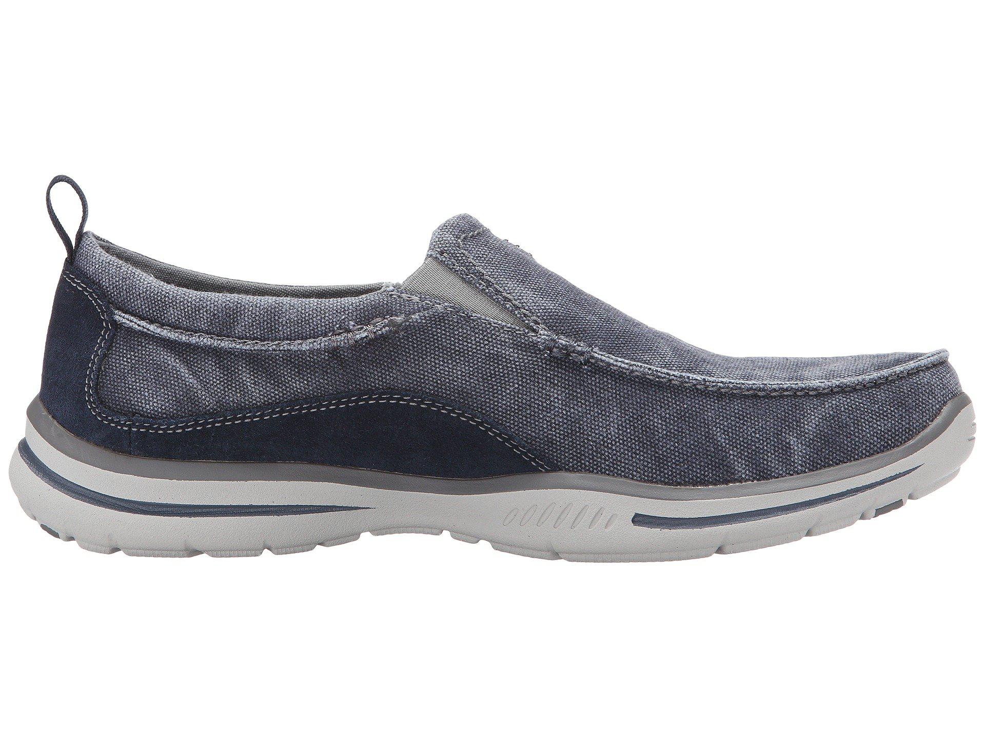 skechers drigo navy