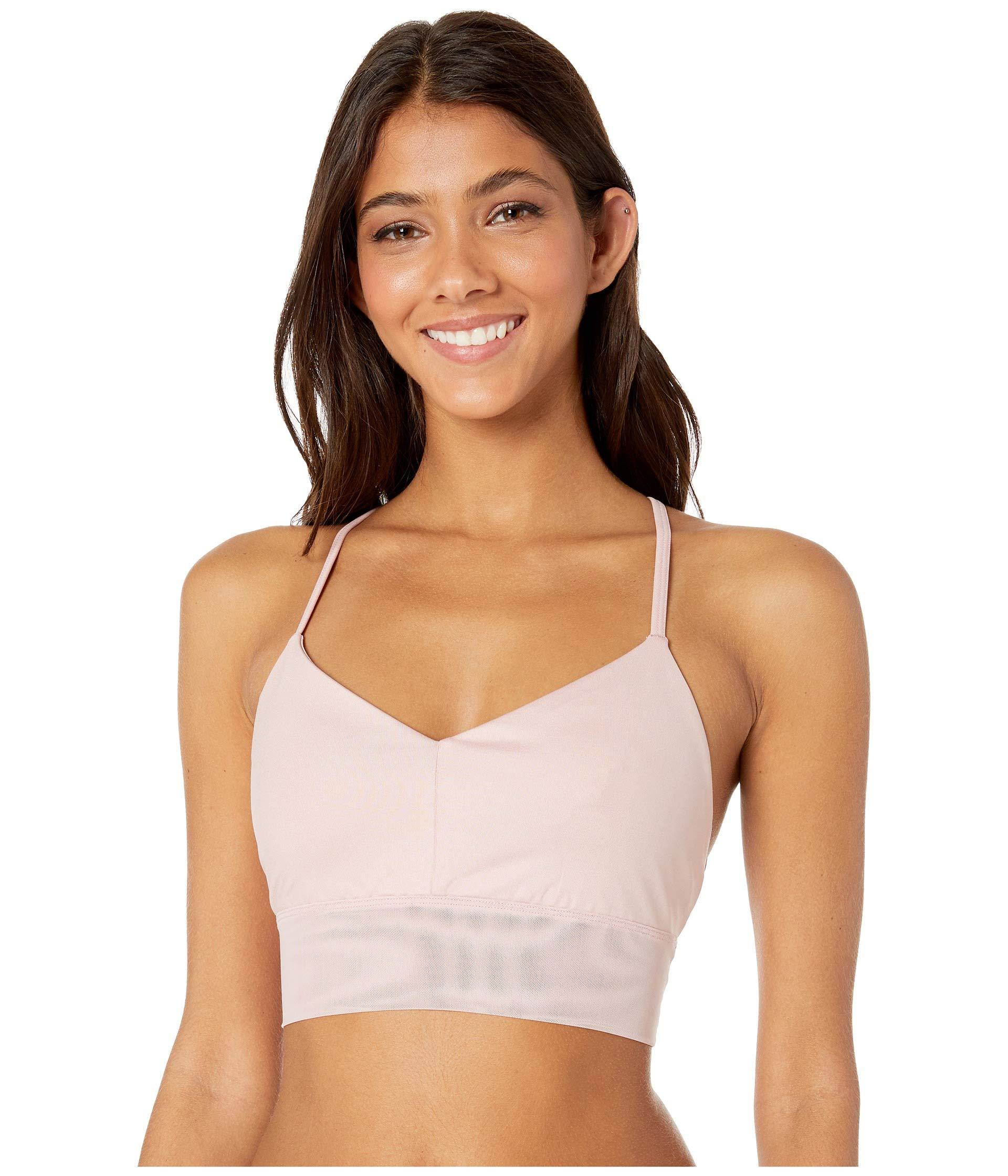 Alo Yoga Synthetic Bralette in White Lyst