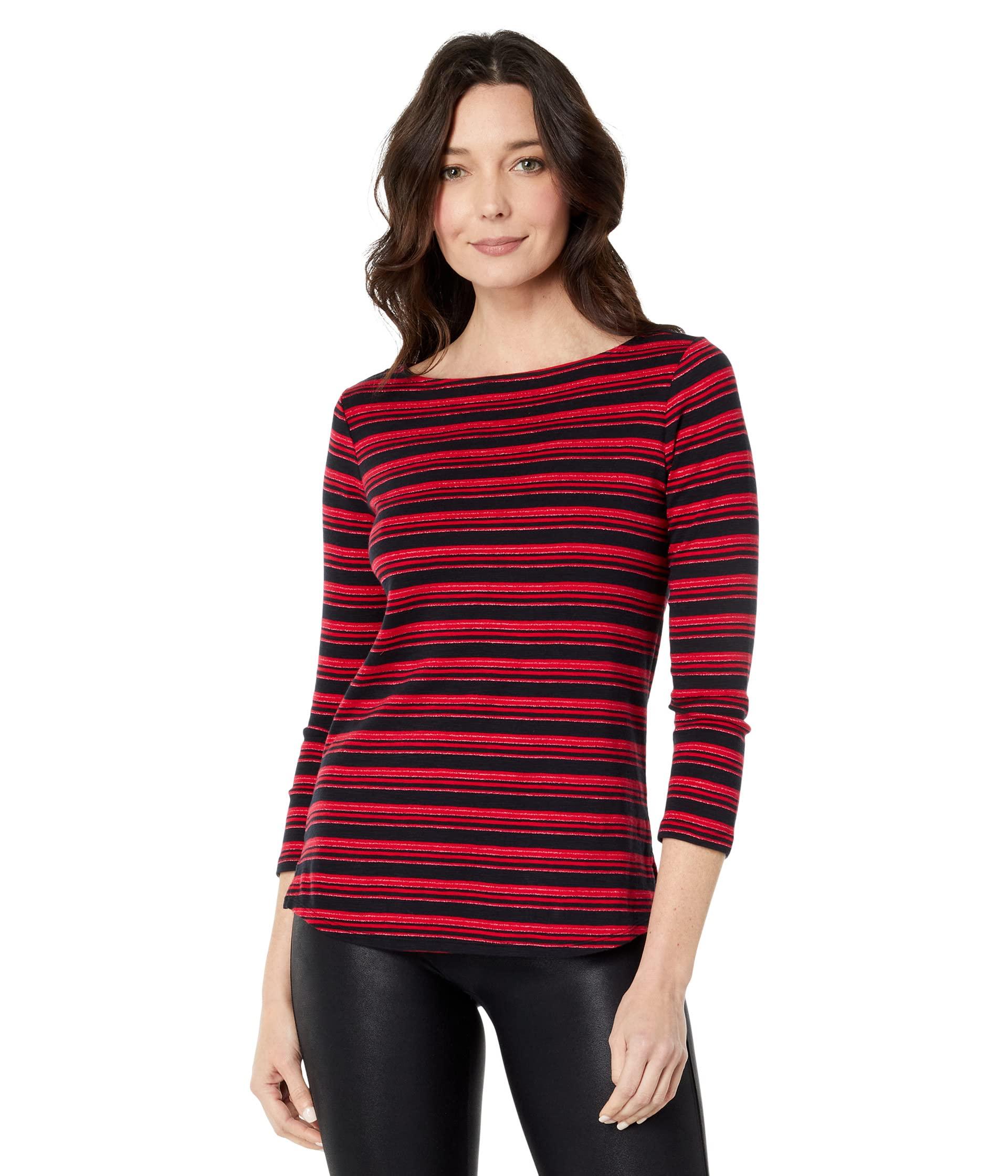 Tommy Bahama Ashby Isles Rib Stripe Tee in Red | Lyst
