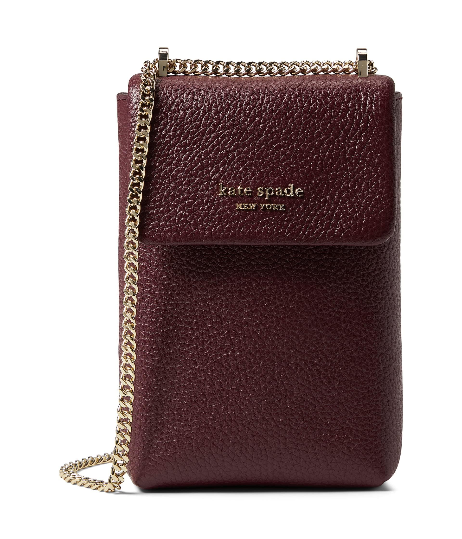 Kate Spade Veronica Pebbled Leather North/south Crossbody in Purple Lyst