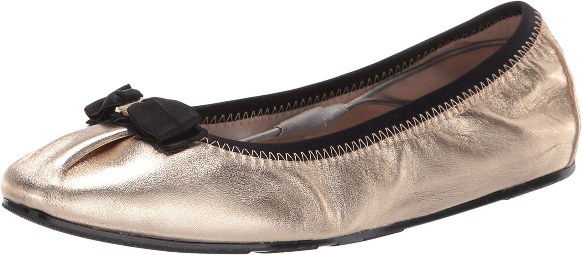 Ferragamo Leather Joy Ballet Flat | Lyst