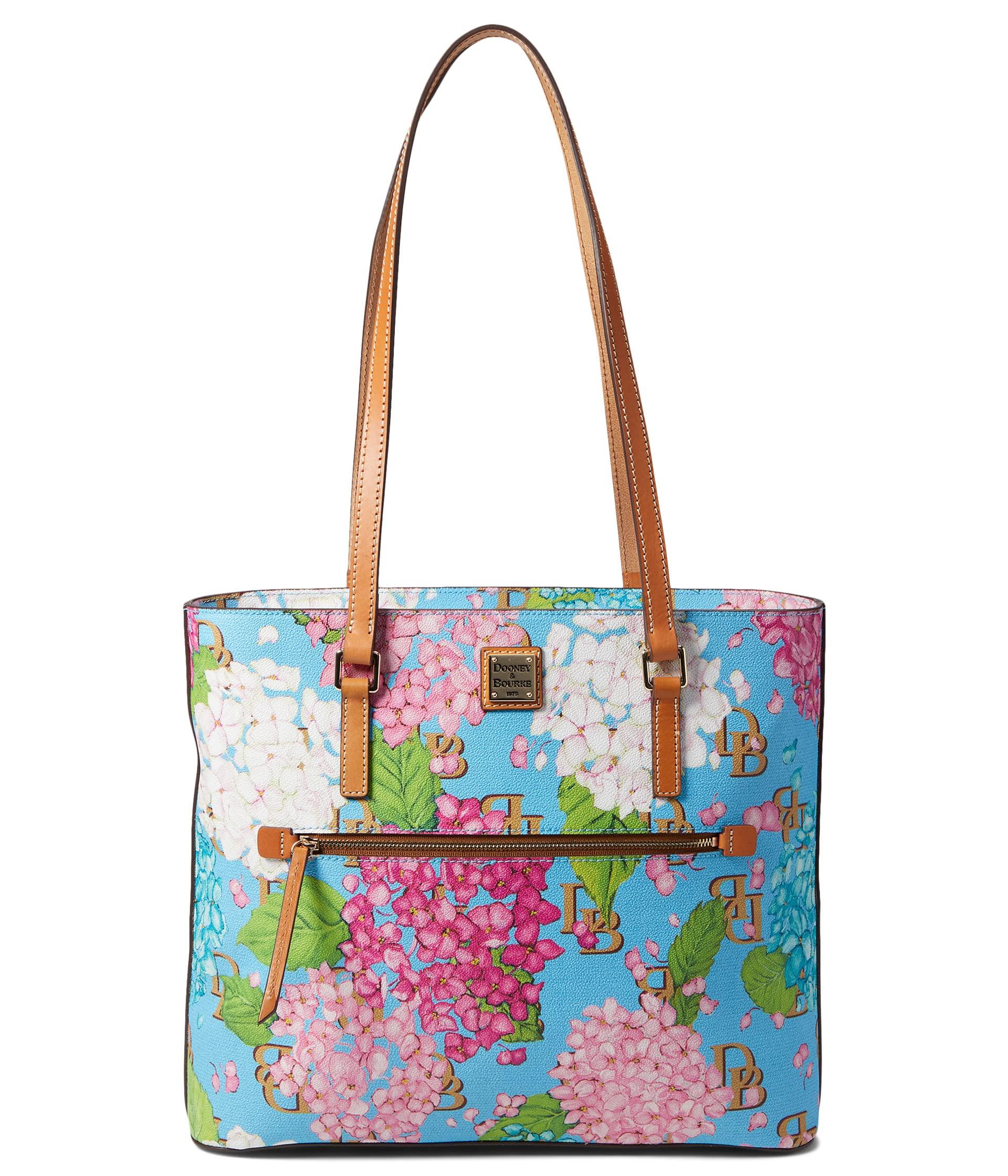 Dooney & Bourke Handbag, Hydrangea Monogram Penny Crossbody - Blue: Handbags