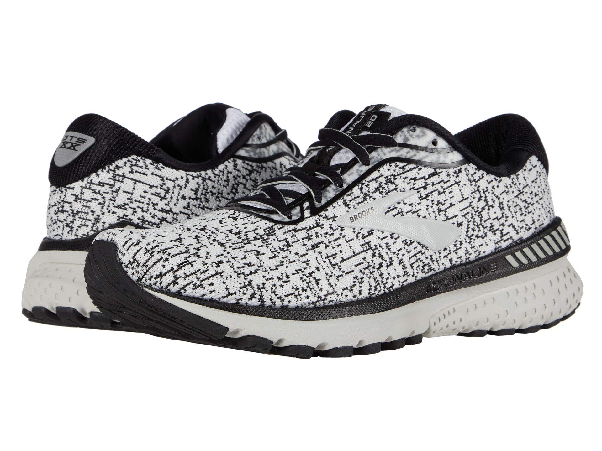 Brooks Rubber Adrenaline Gts 20 in White Lyst