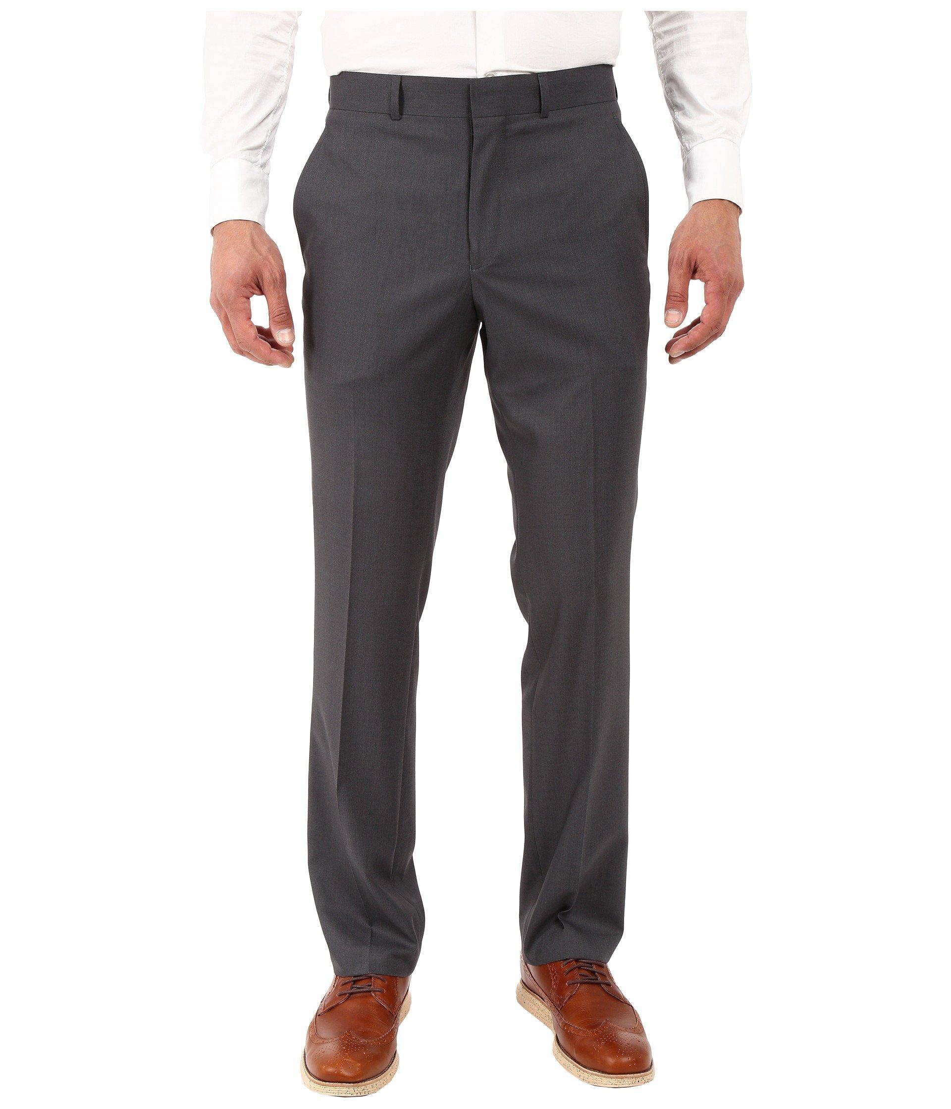 Kenneth Cole Reaction Synthetic Slim Fit Separate Pants in Grey (Gray ...