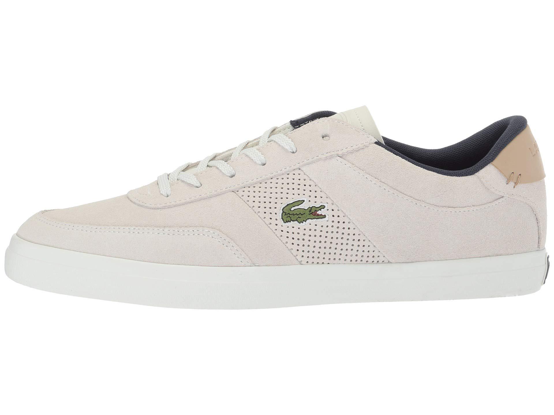 lacoste court master off white