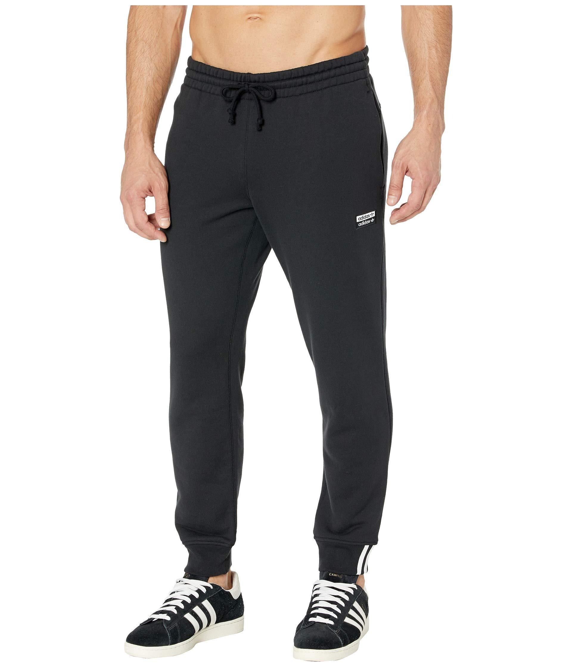 adidas Originals Cotton Vocal Sweatpants in Black for Men - Lyst