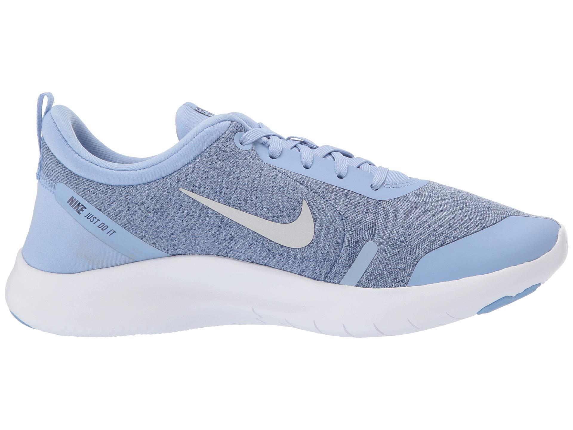 Nike Synthetic Flex Experience Rn 8 (white/white/pure Platinum/wolf Grey)  Women's Running Shoes in Blue | Lyst