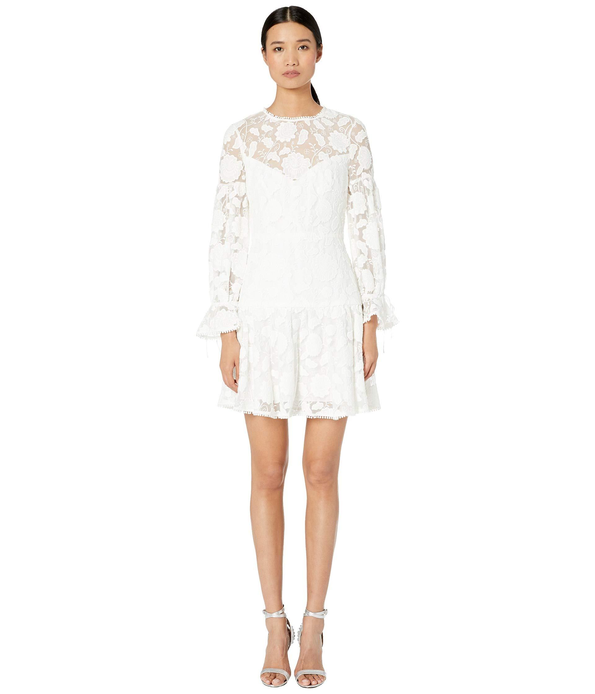 ml monique lhuillier floral overlay