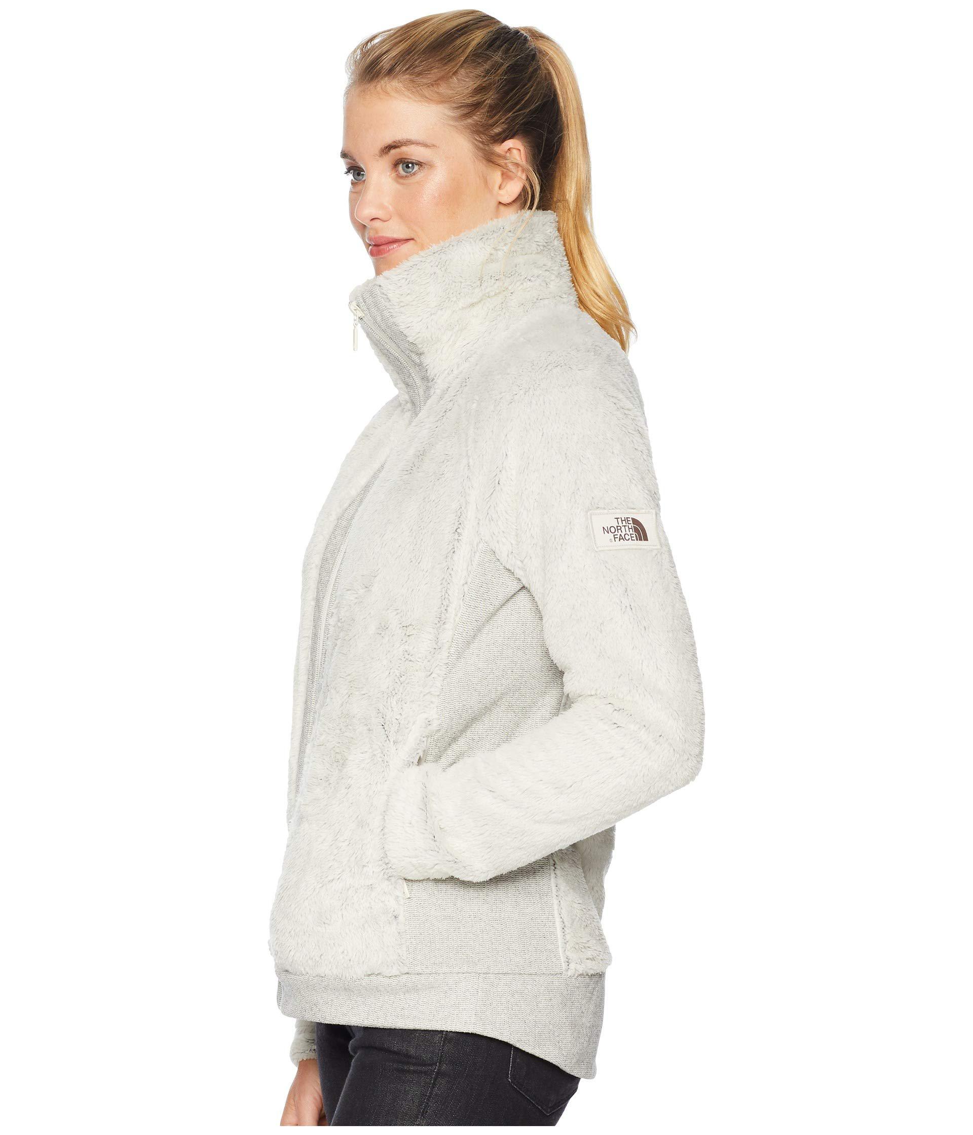 north face furry fleece black