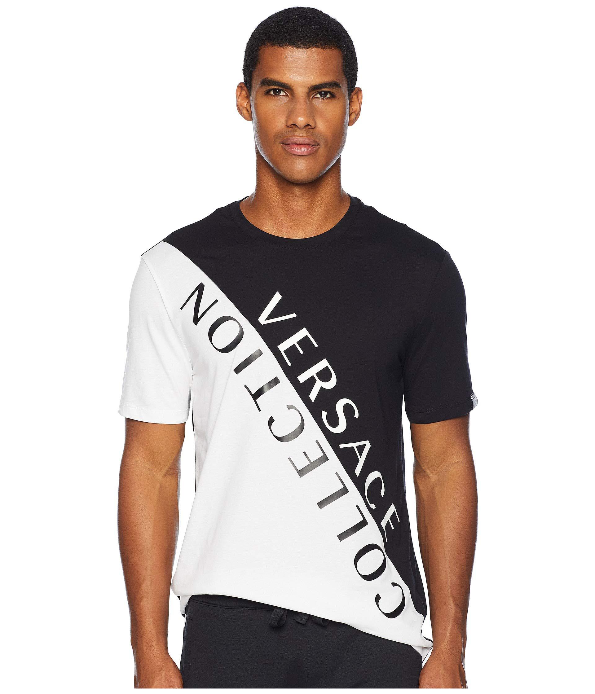 Versace collection sale t shirt grey