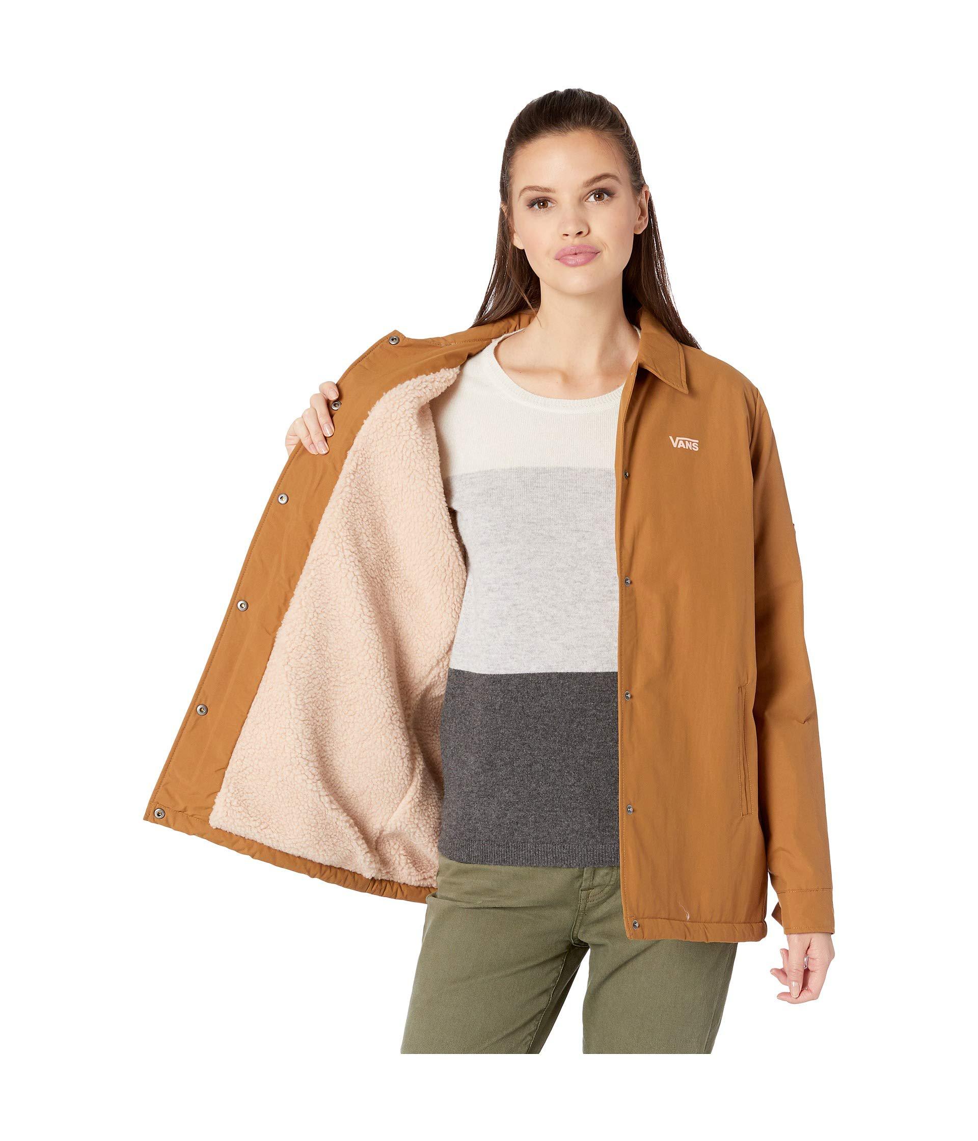 vans thanks coach sherpa mte jacket