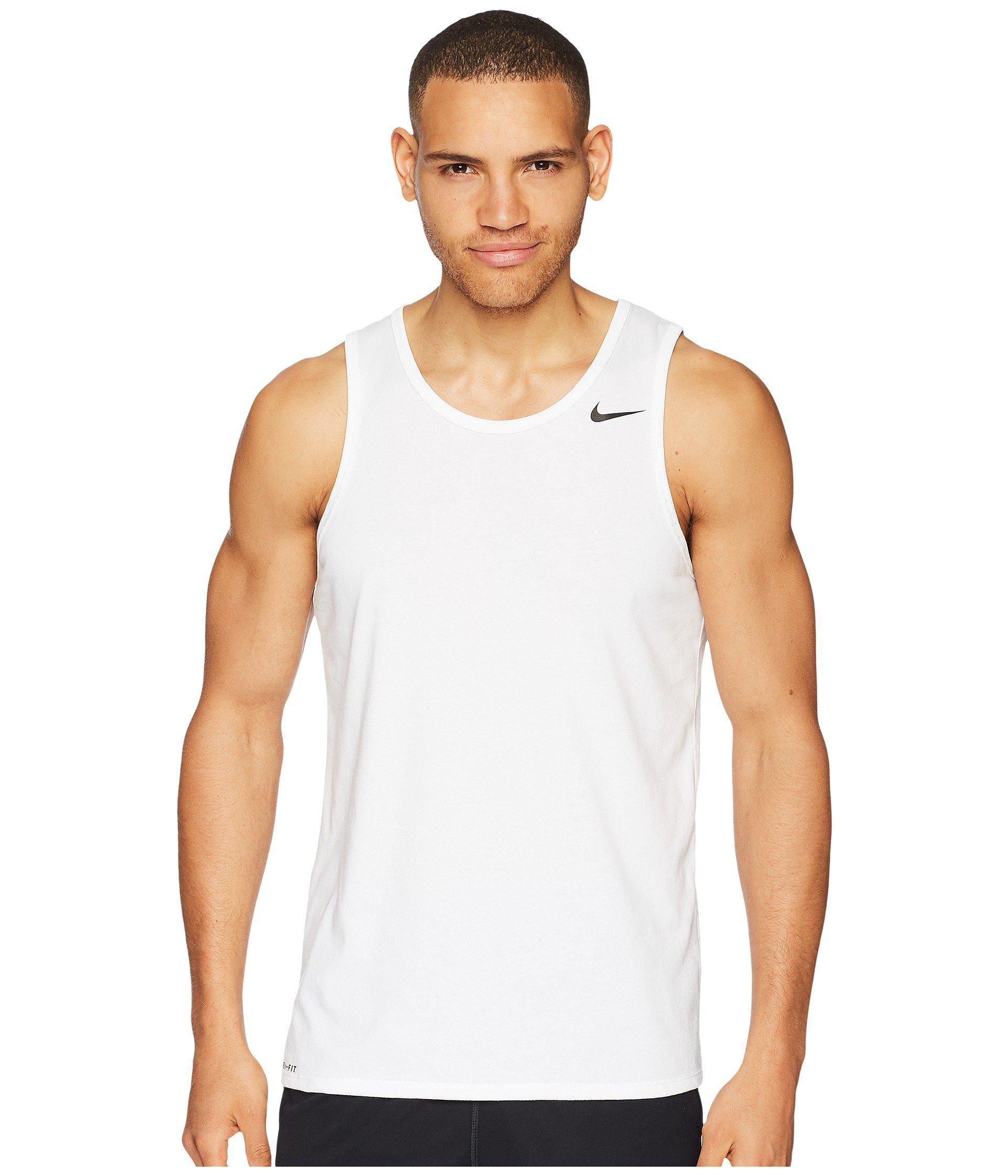 Nike Cotton Dri-fit Tank Top (white 