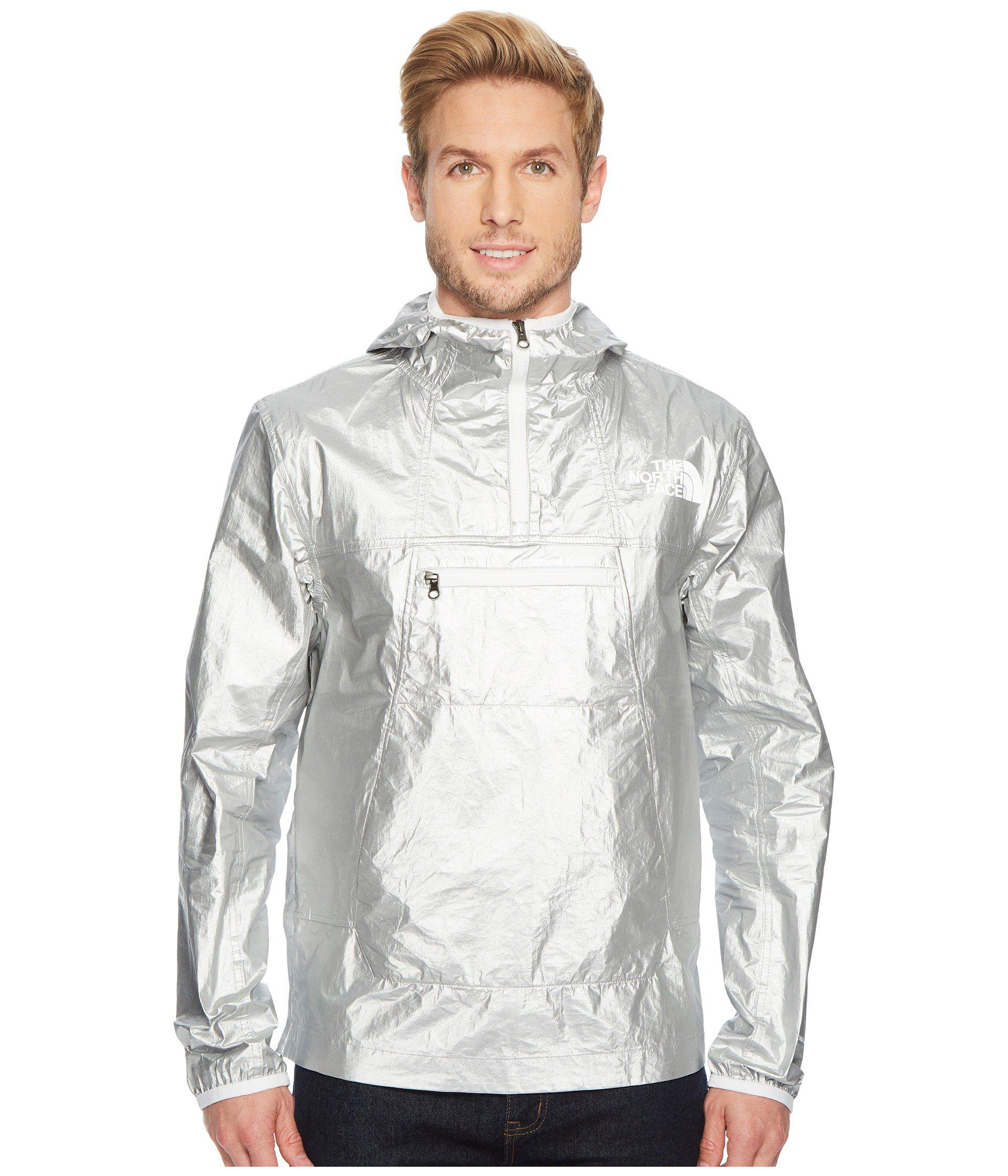 north face men's crew run wind anorak