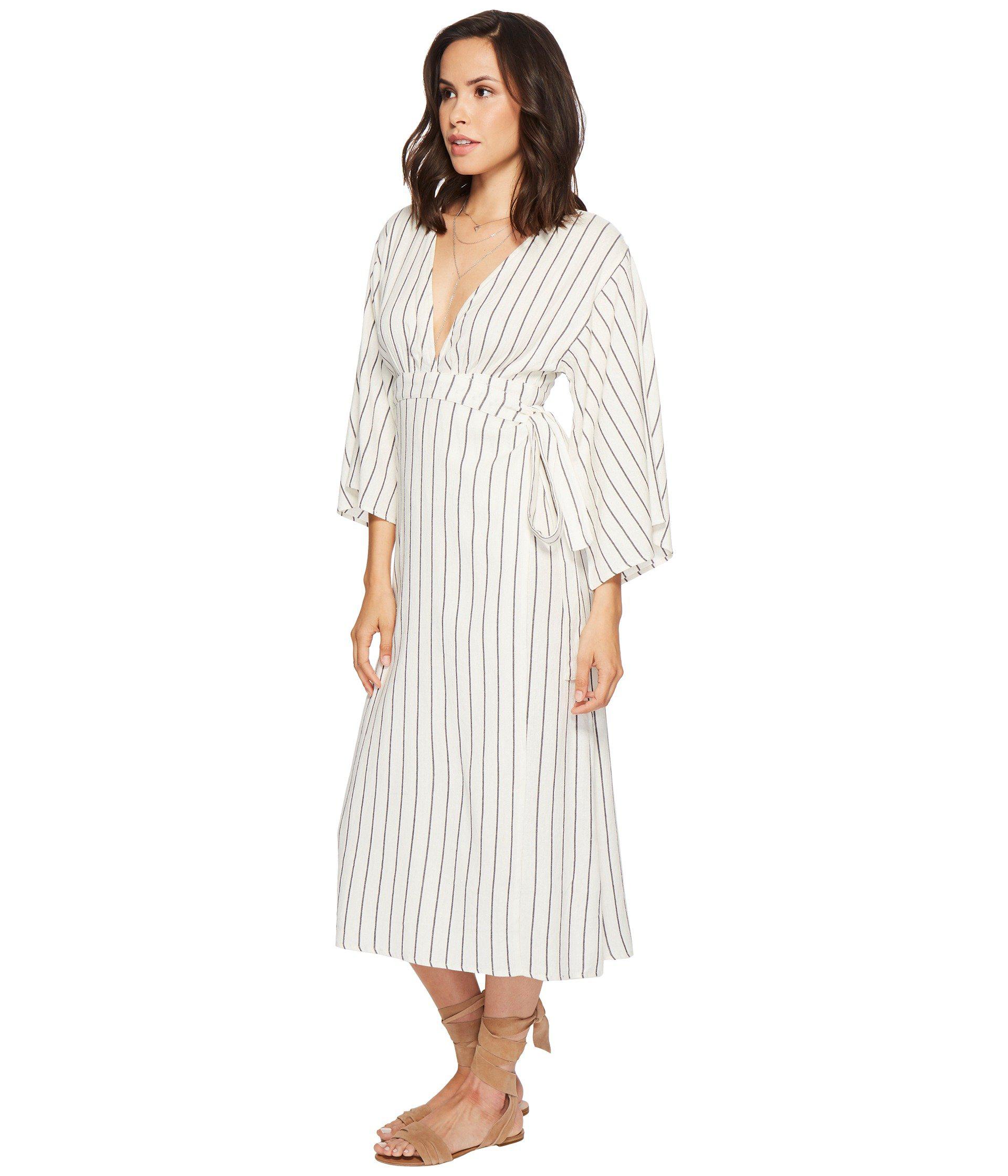 robe life midi dress billabong