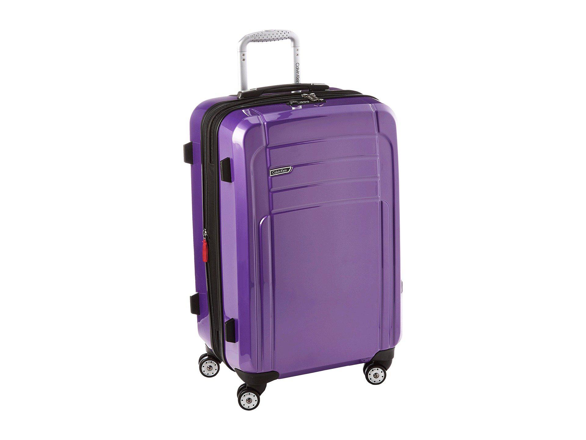 Calvin Klein Rome 25 Upright Suitcase (plum) Luggage in Purple for Men |  Lyst