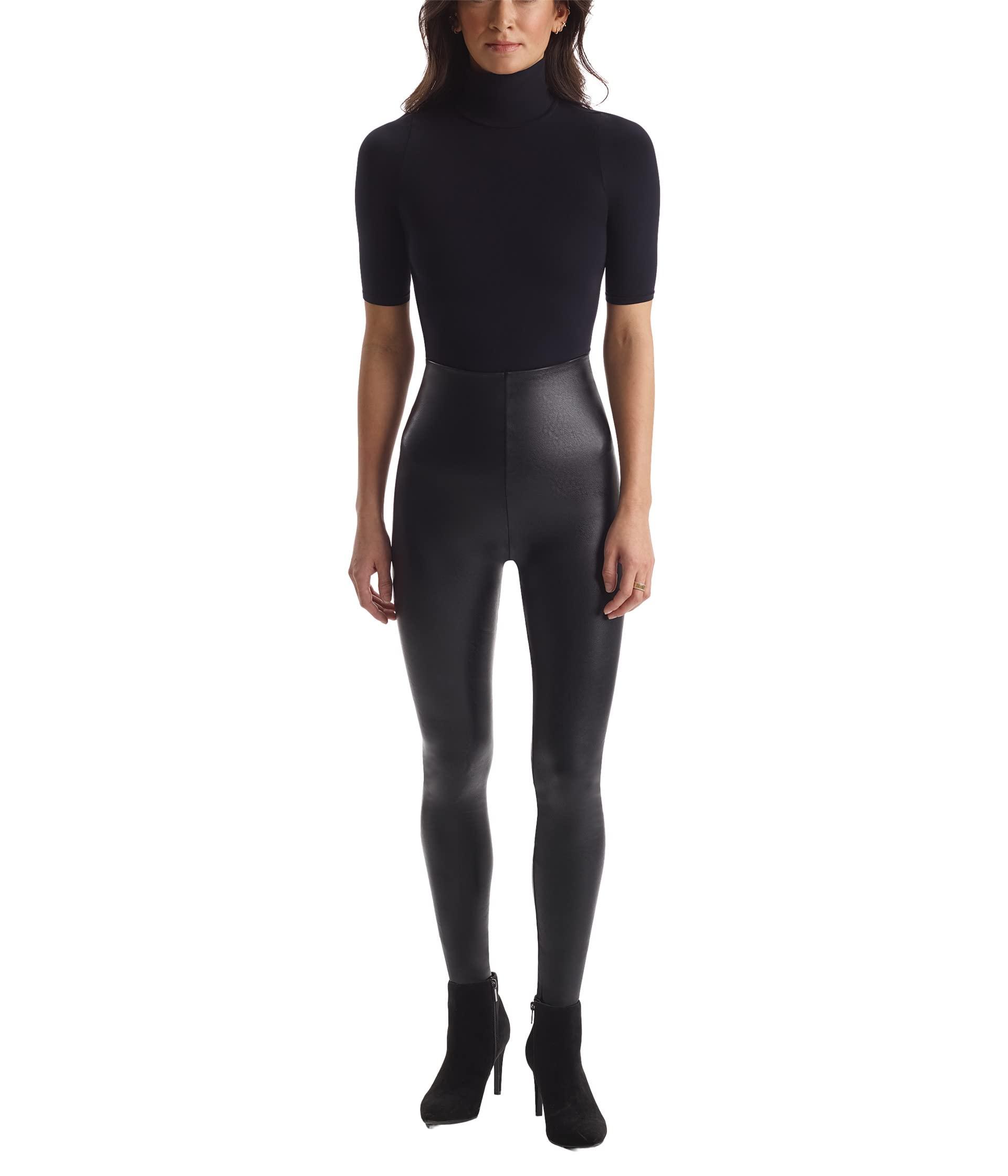 Commando Petite Faux Leather Leggings 