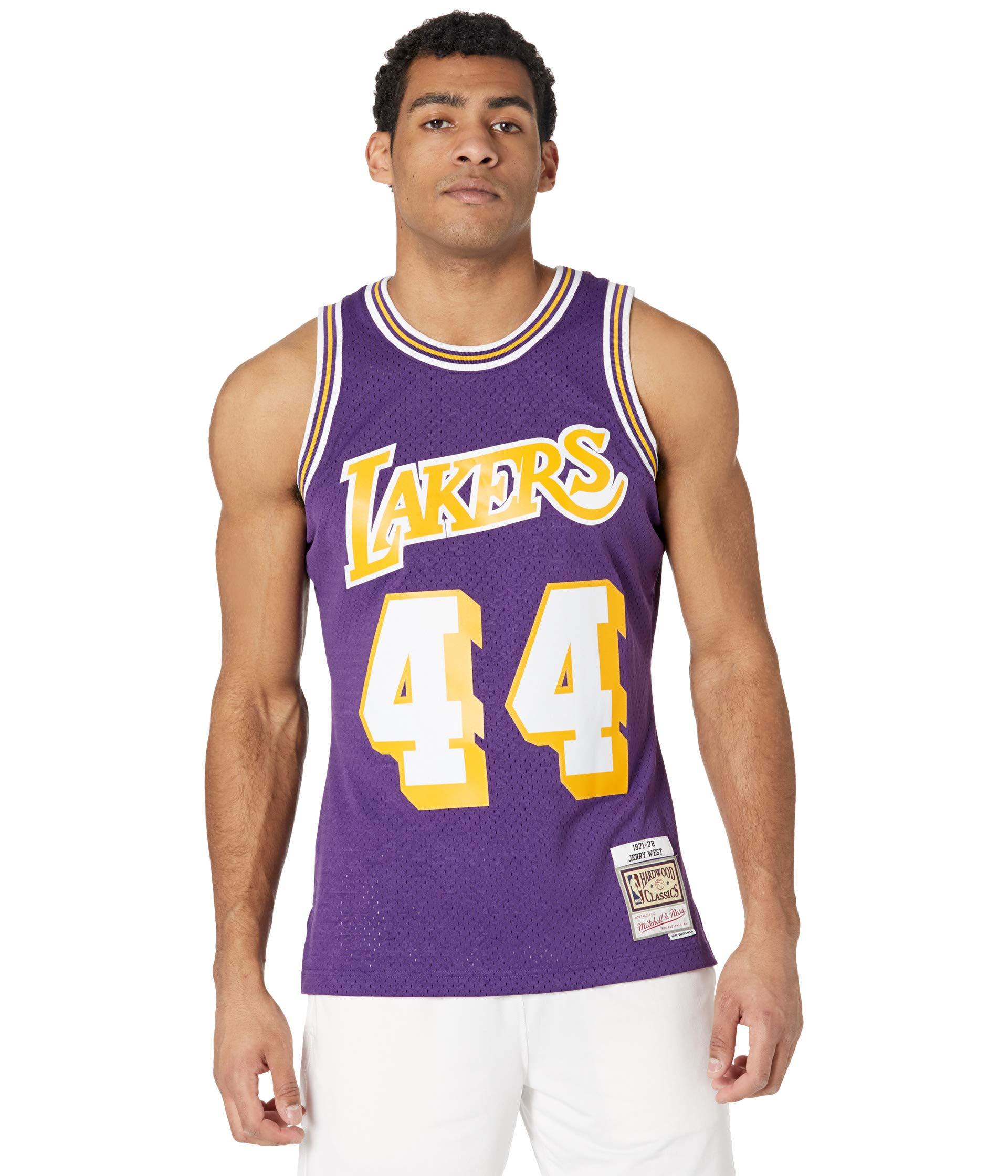Mitchell & Ness Synthetic Nba Swingman Jersey Lakers 71-72 Jerry ...