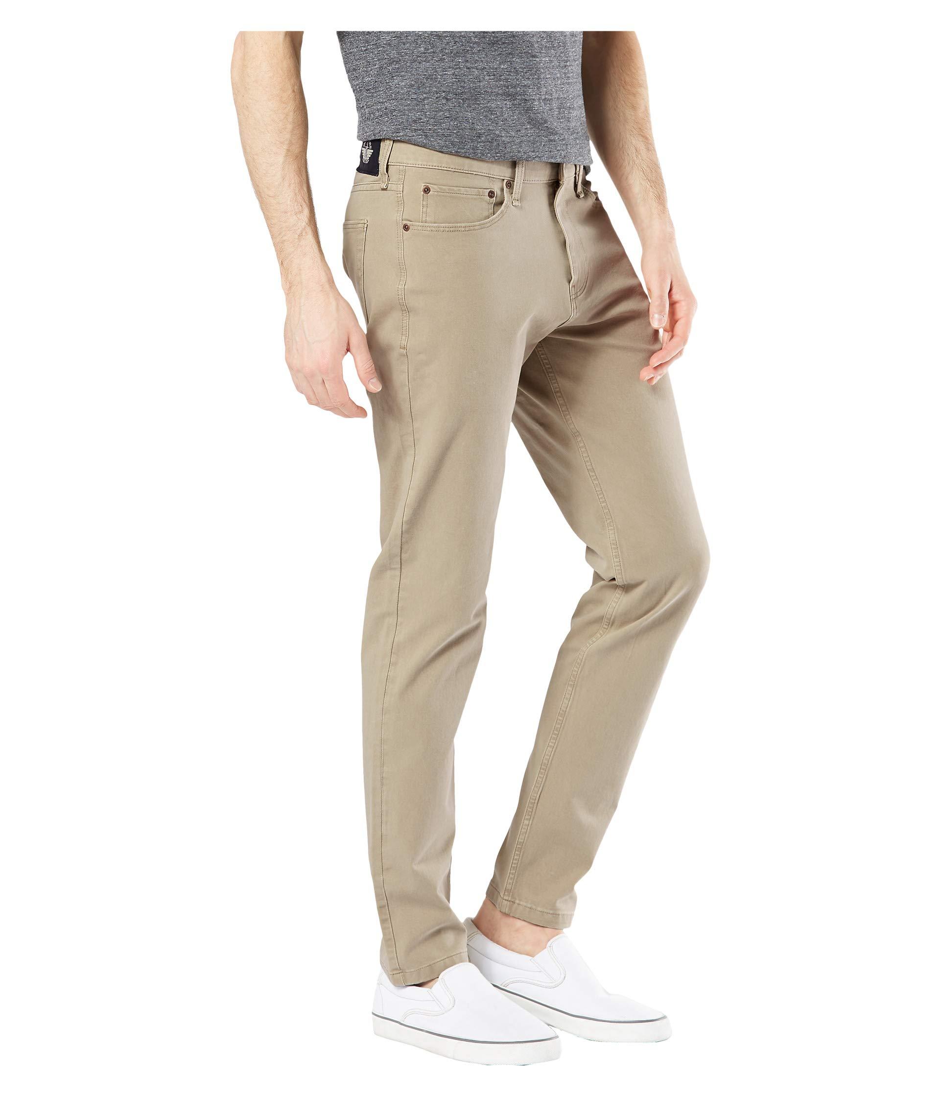 Dockers Cotton Skinny Fit Smart 360 Flex Jean Cut Pants in Khaki (Natural) for Men - Lyst dalin poodles