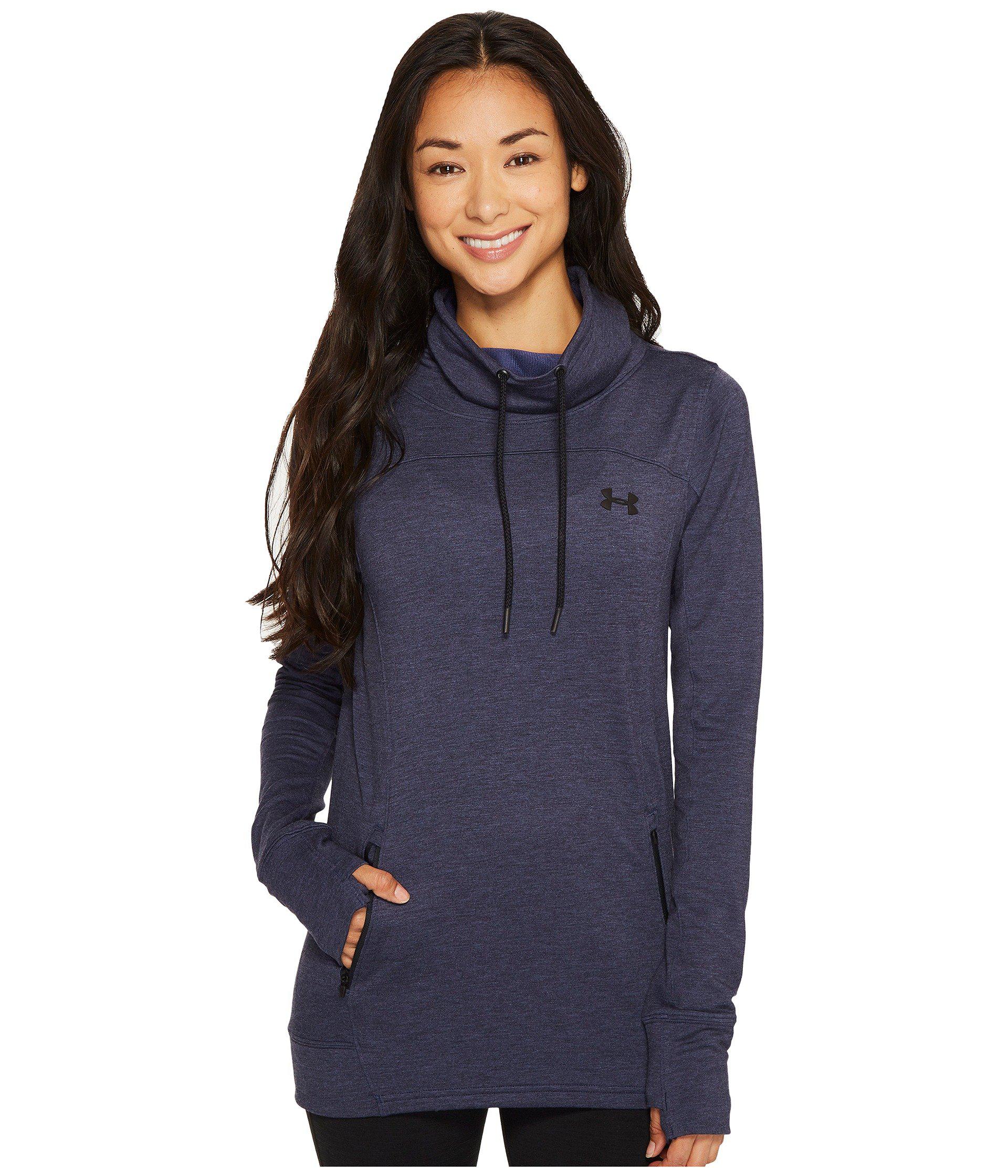 under armour featherweight fleece slouchy hoodie