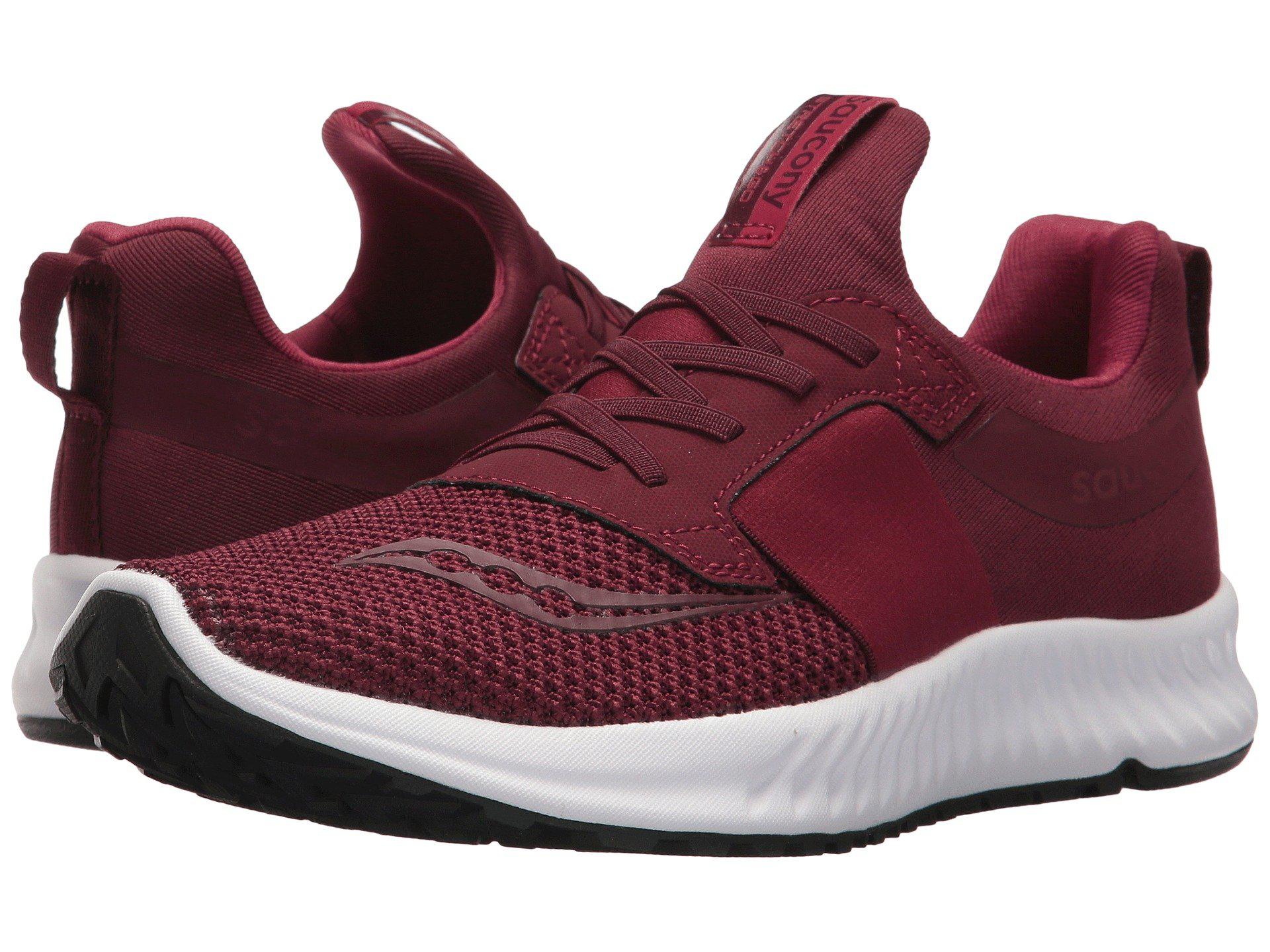 saucony burgundy