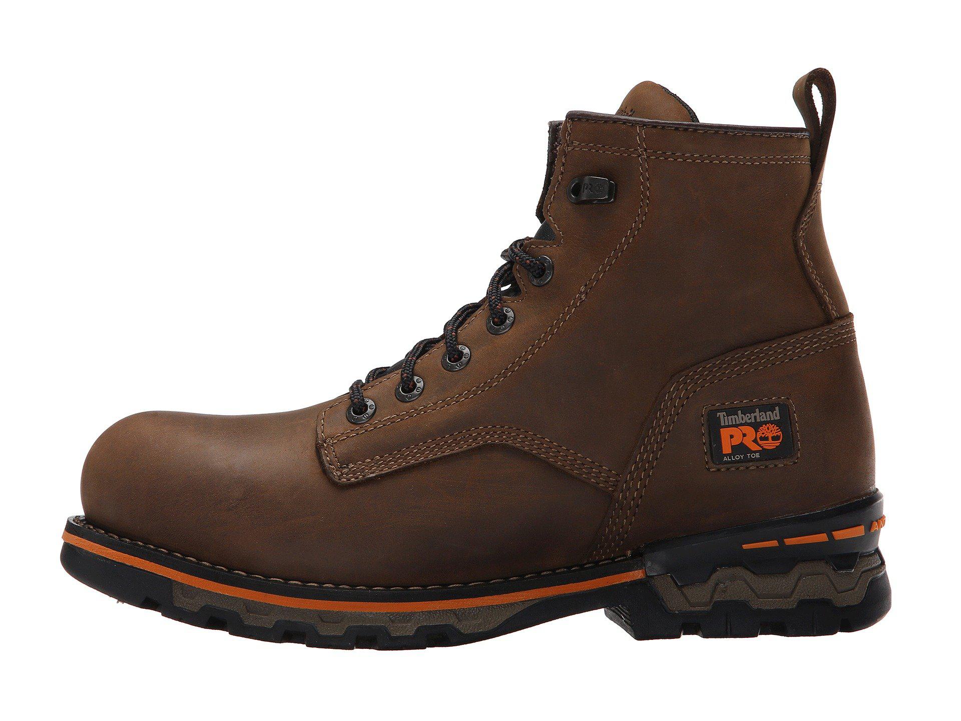 Timberland Ag Boss Alloy Safety Toe Waterproof Unlined Boot in Brown ...