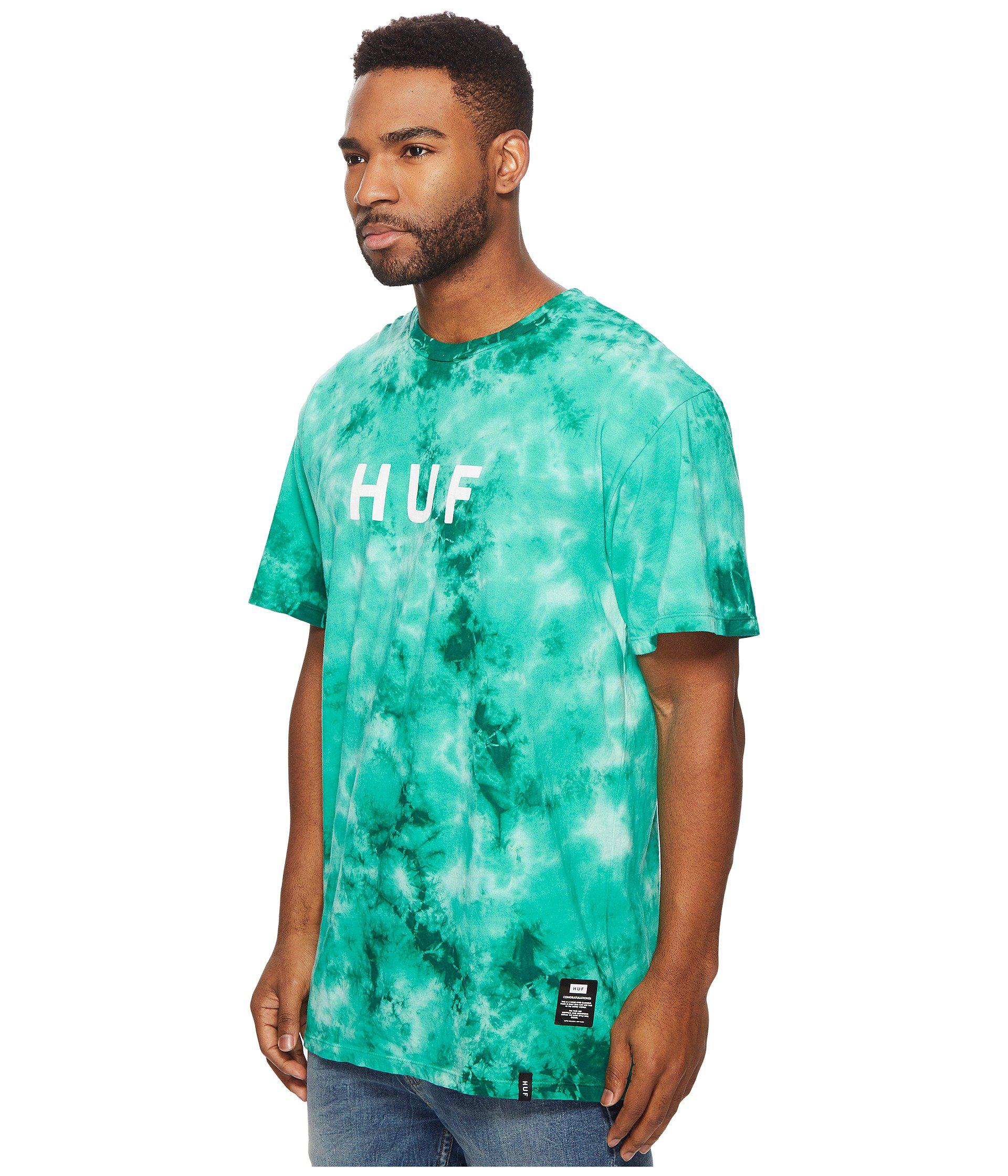 huf tie dye long sleeve