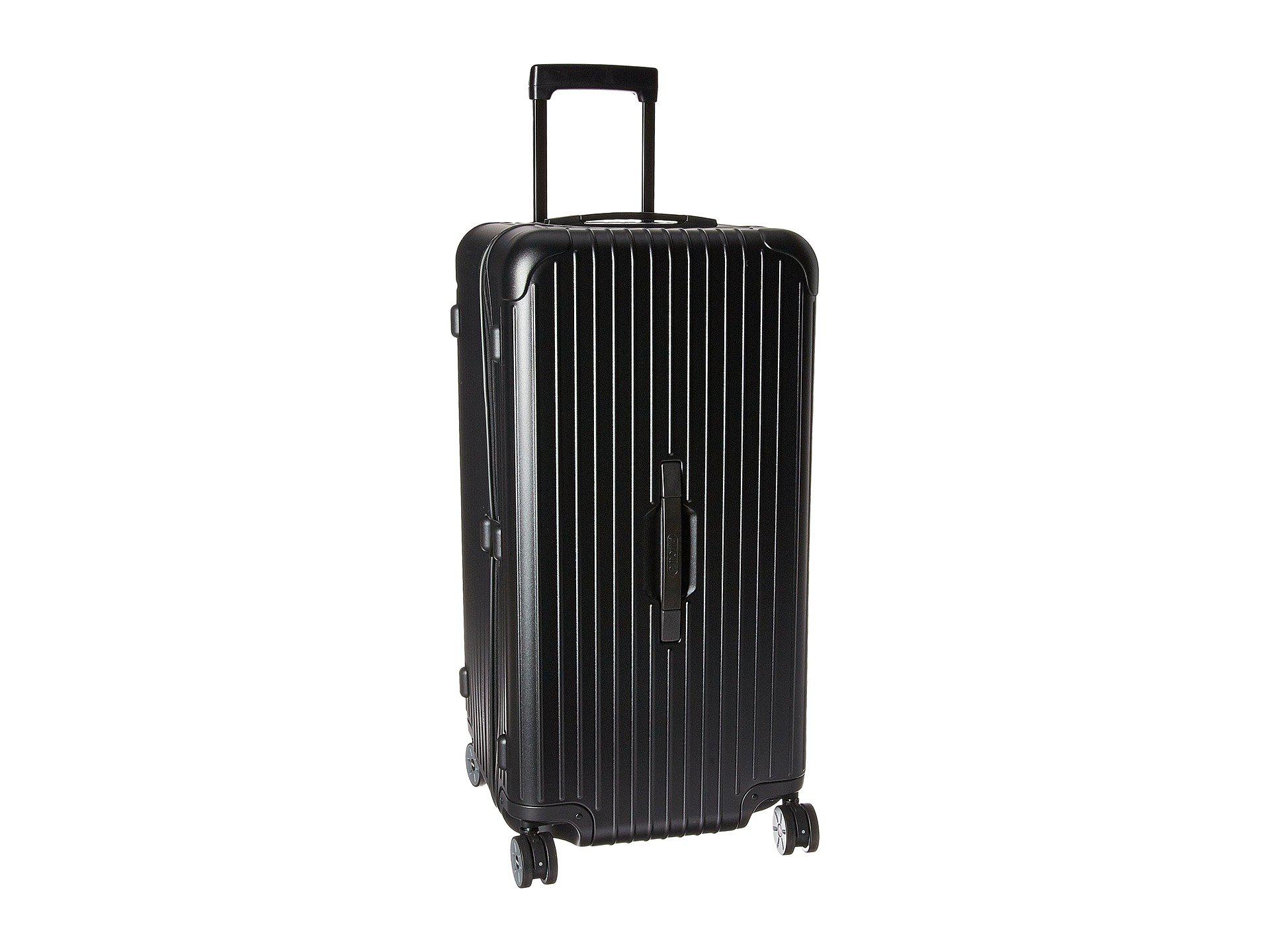 rimowa black luggage