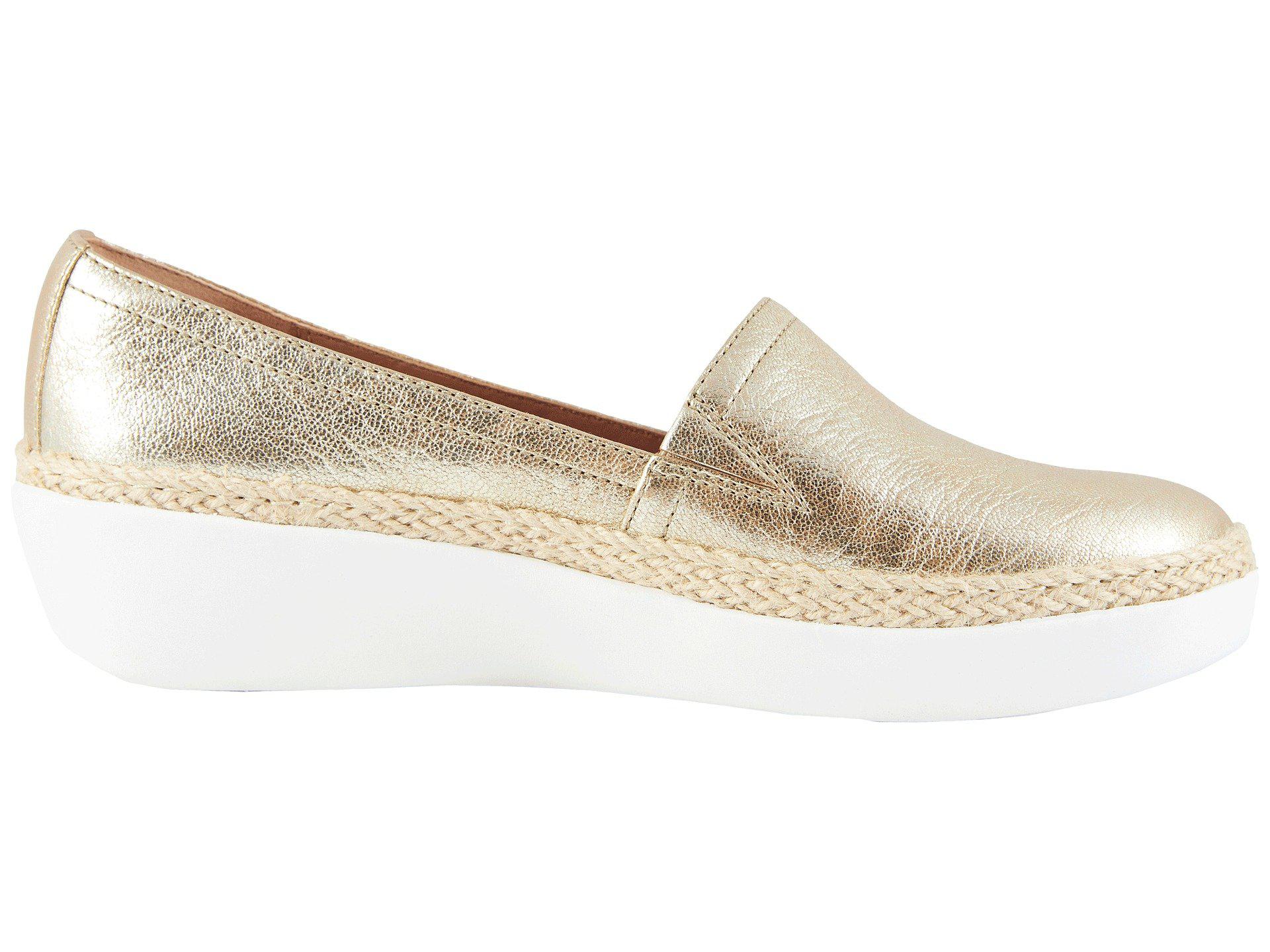 Fitflop Casa Loafers in Metallic Lyst