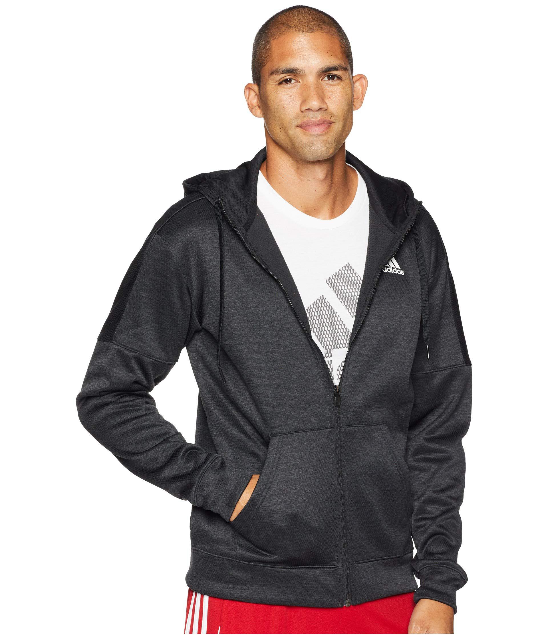adidas team issue full zip hoodie