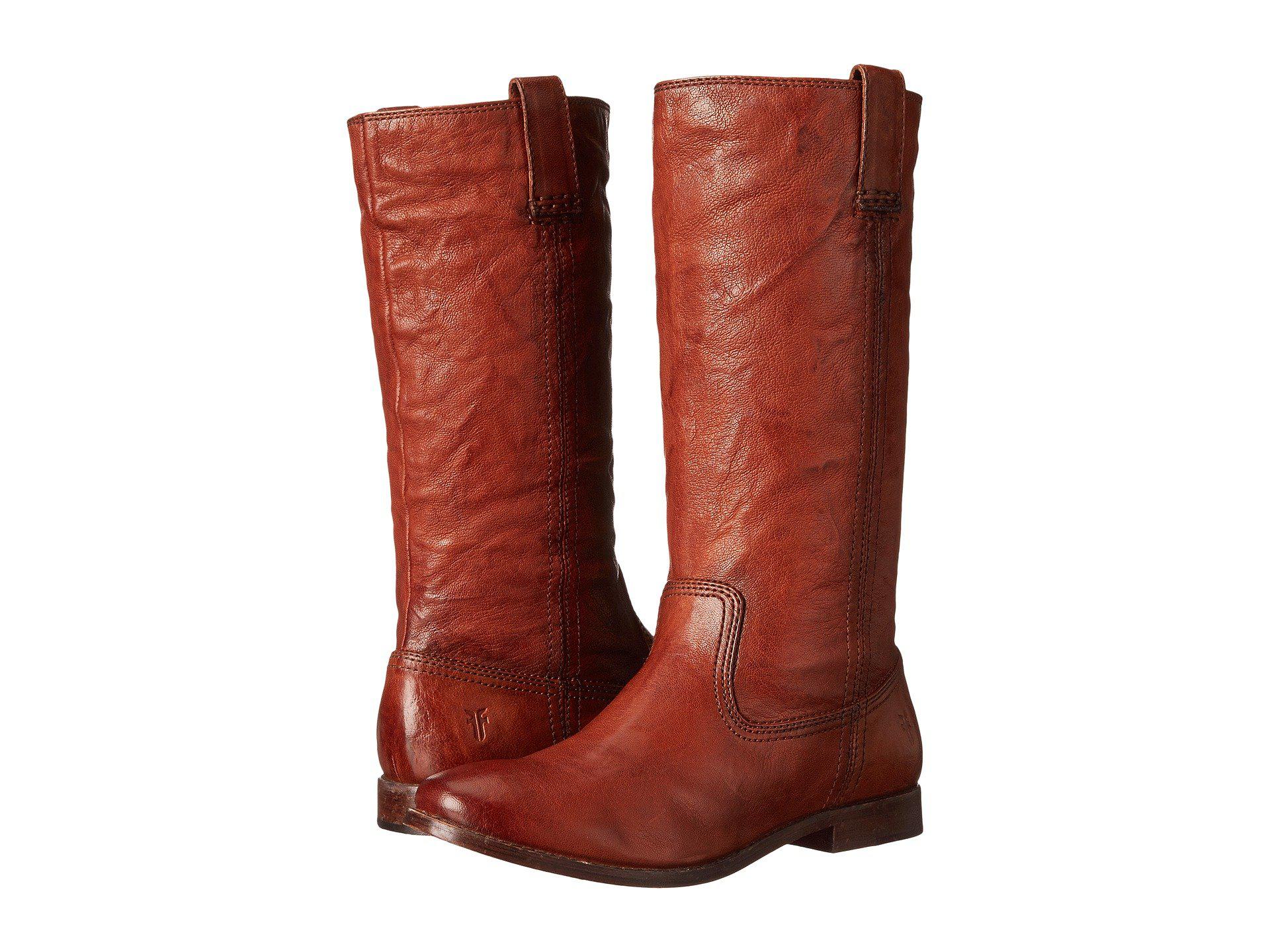 frye anna mid pull on