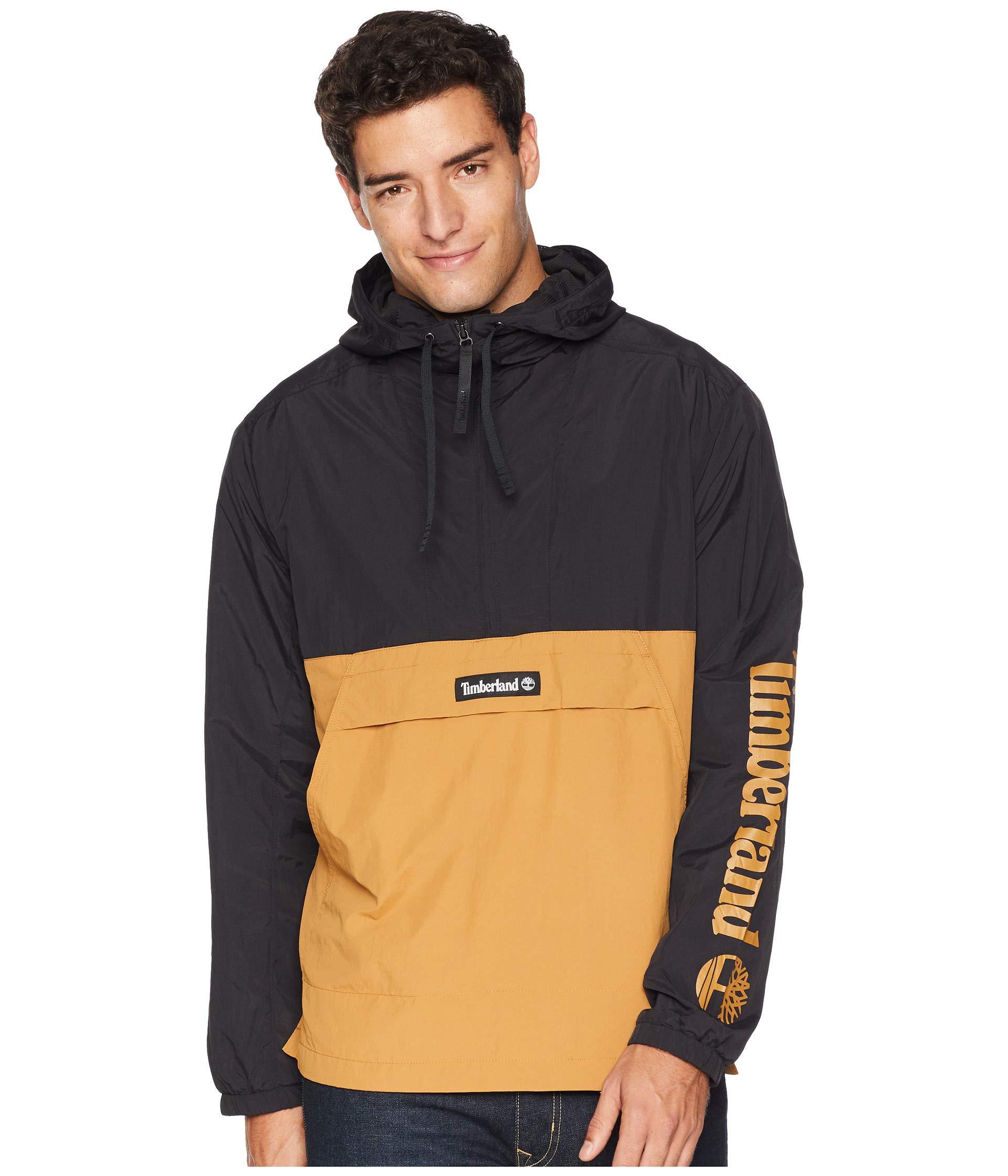 timberland windbreaker hooded pullover