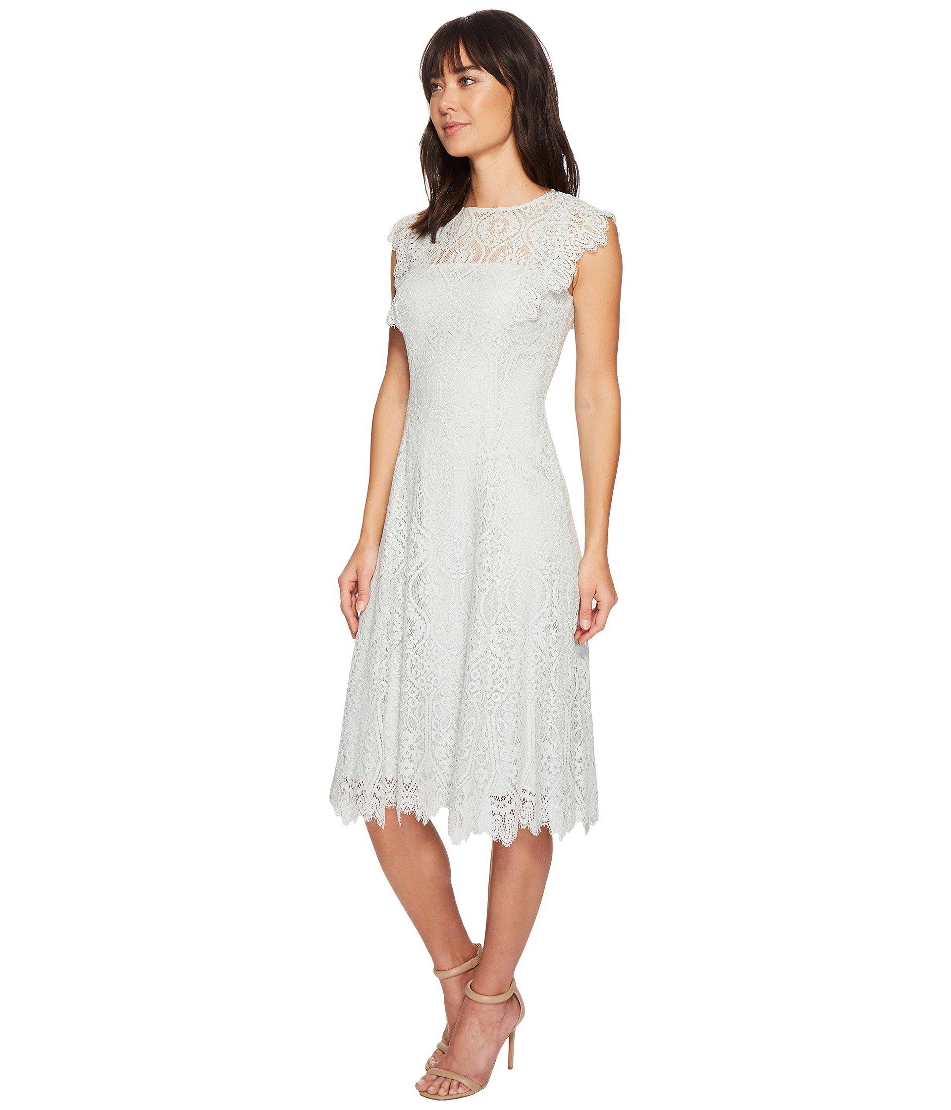 tahari light blue dress