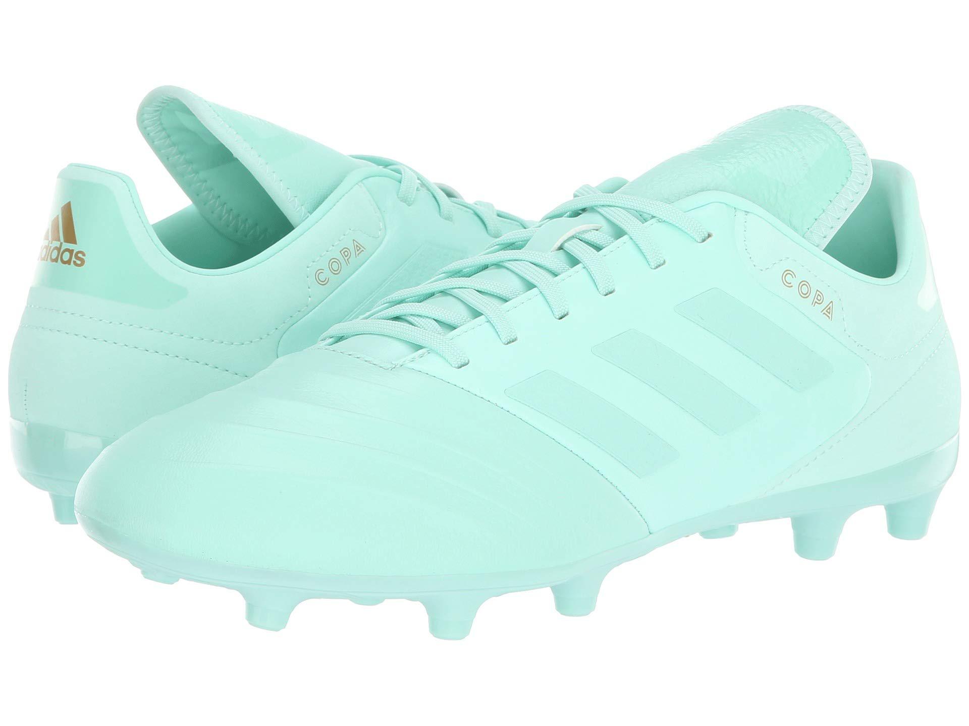 adidas Leather Copa 18.3 Fg (clear Mint/clear Mint/gold Metallic) Men's  Soccer Shoes for Men - Lyst