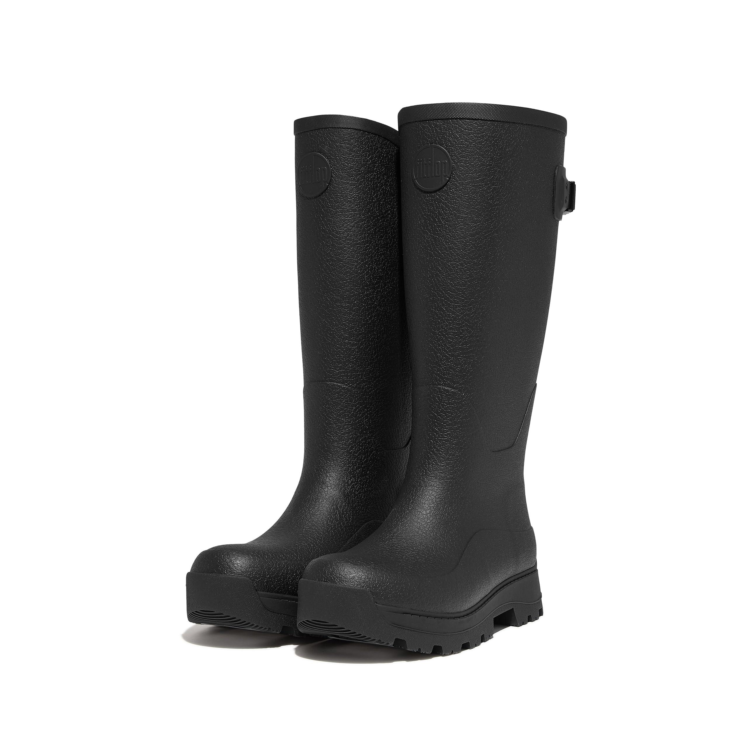 Fitflop Wonderwelly Atb High-performance Tall Rain Boots in Black | Lyst