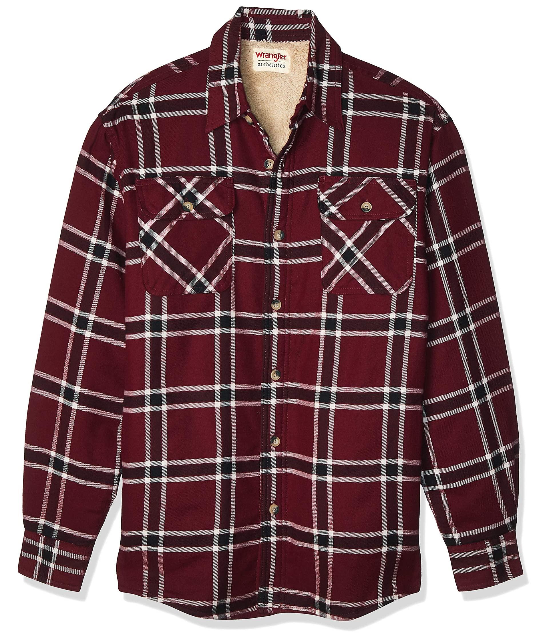 wrangler plaid jacket