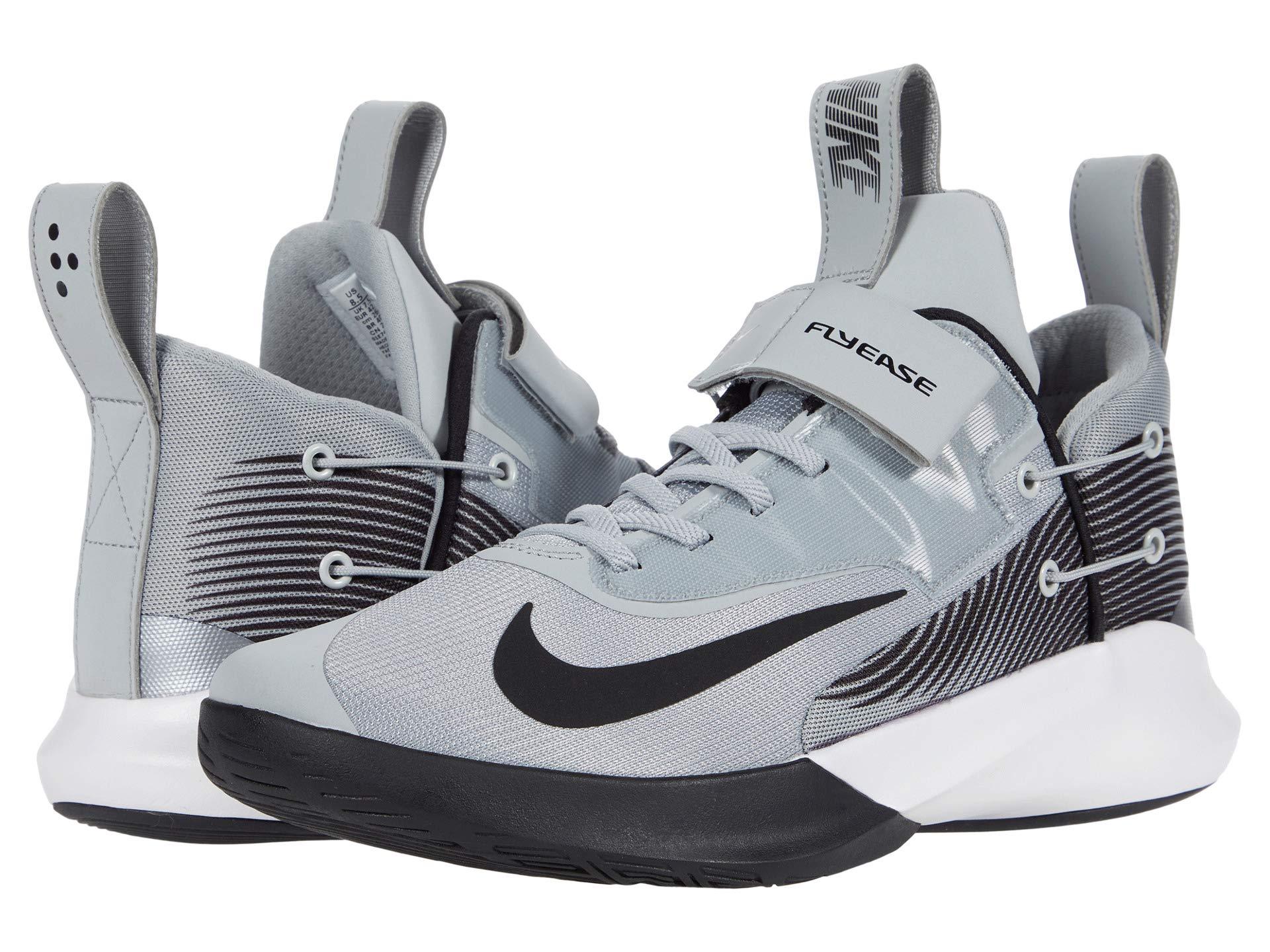 Nike Rubber Flyease Precision Iv in Light Smoke Grey,White,Black (Gray) for  Men | Lyst