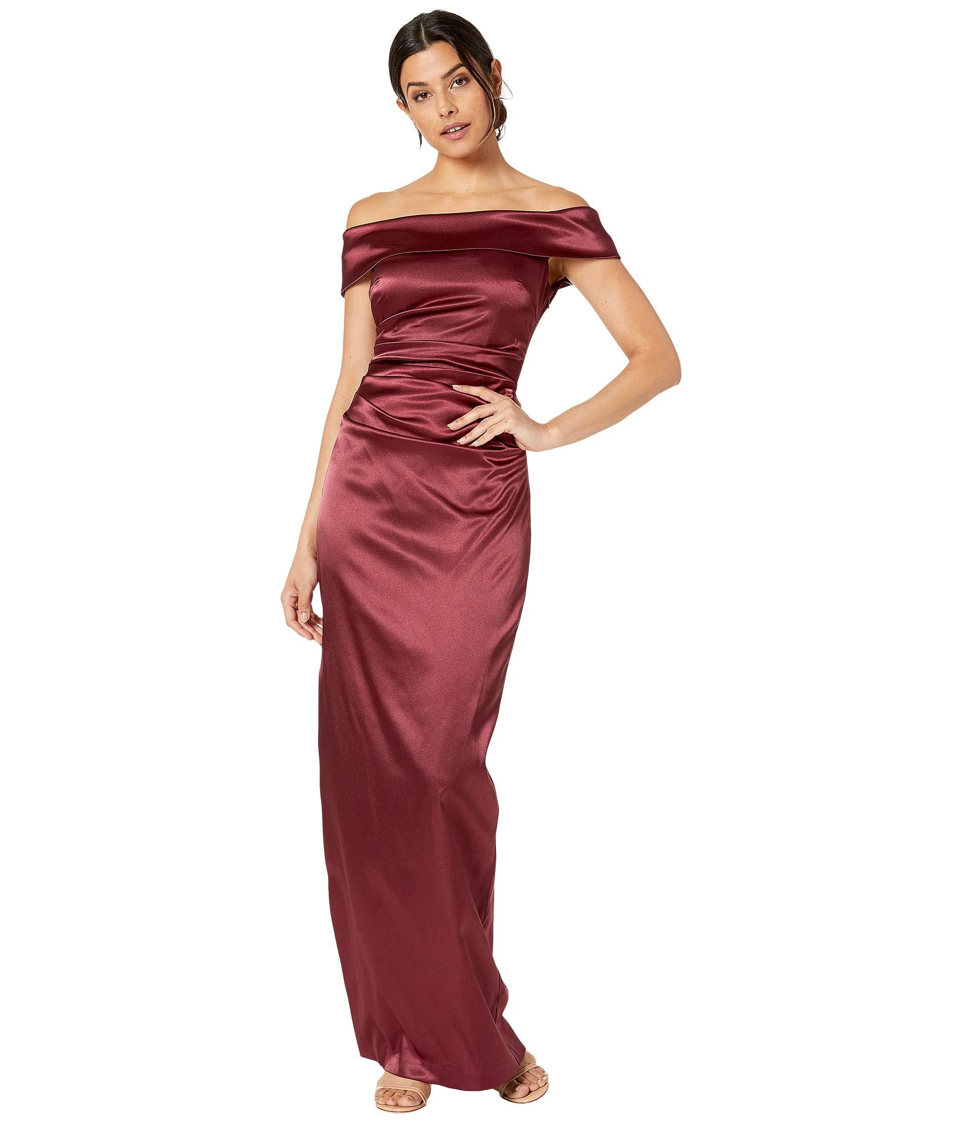 vince camuto burgundy dress